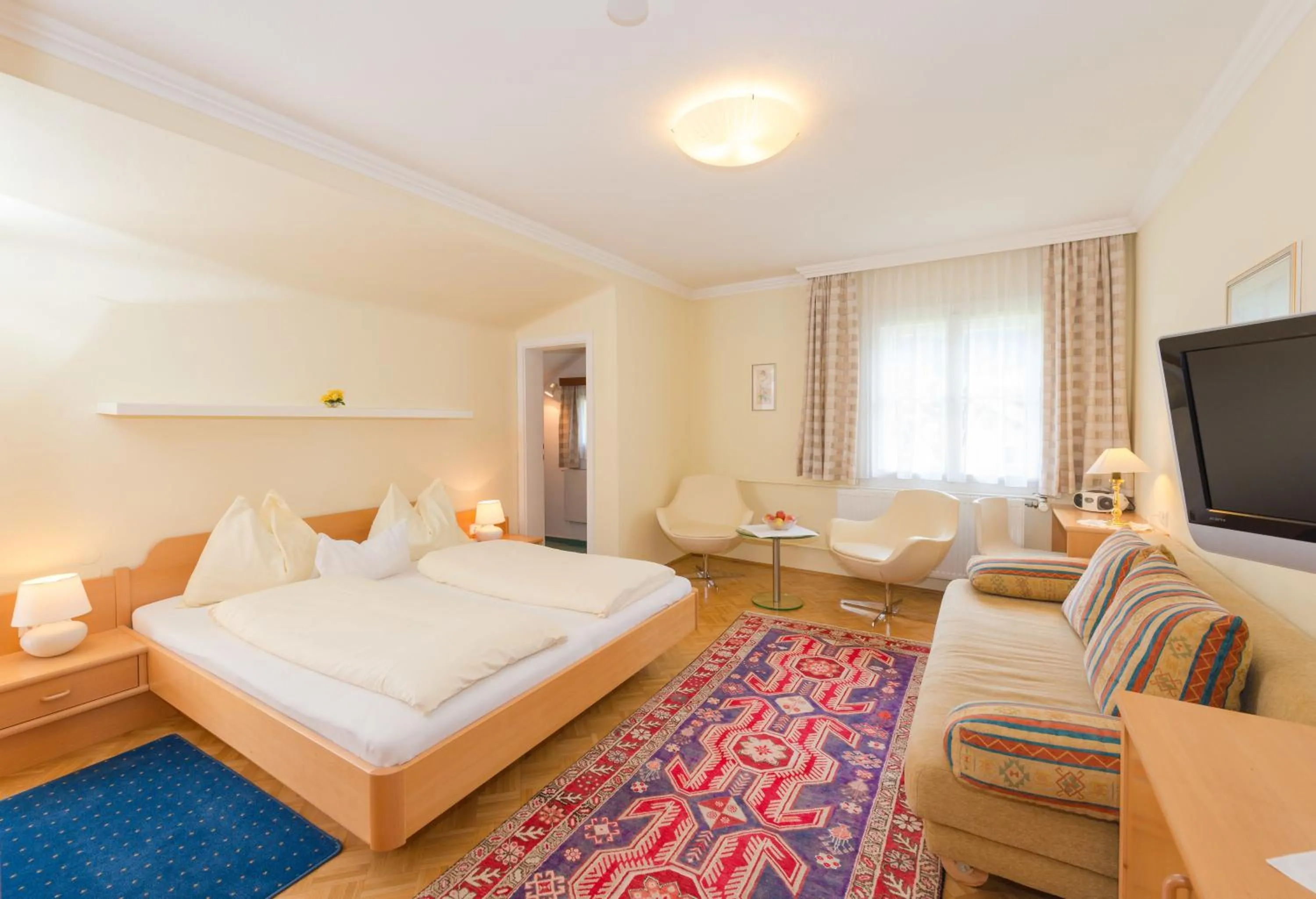 Bedroom, Bed in Landhaus Tritscher