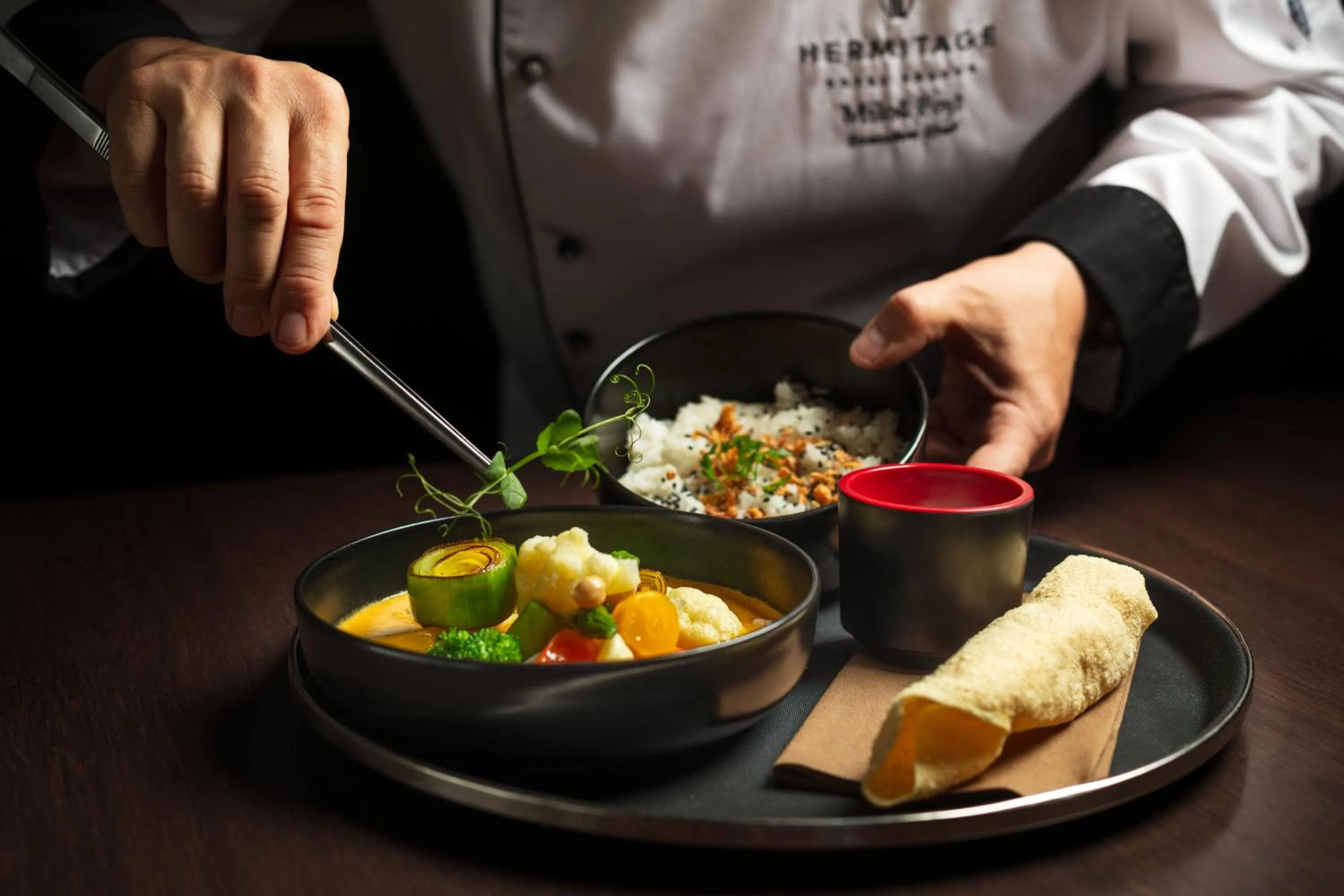 Restaurant/places to eat in Hermitage Hotel Prague