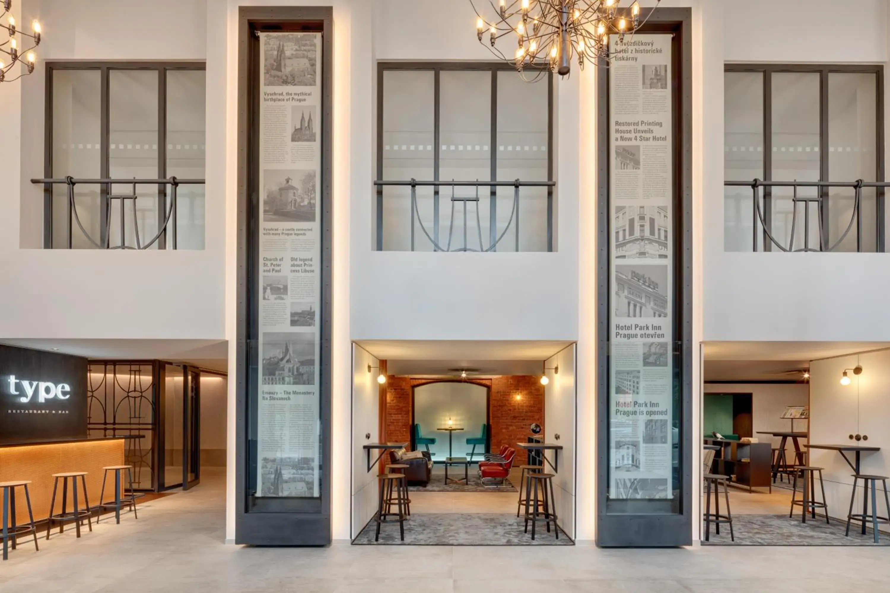 Lobby or reception in Hermitage Hotel Prague Lobby or reception in Hermitage Hotel Prague