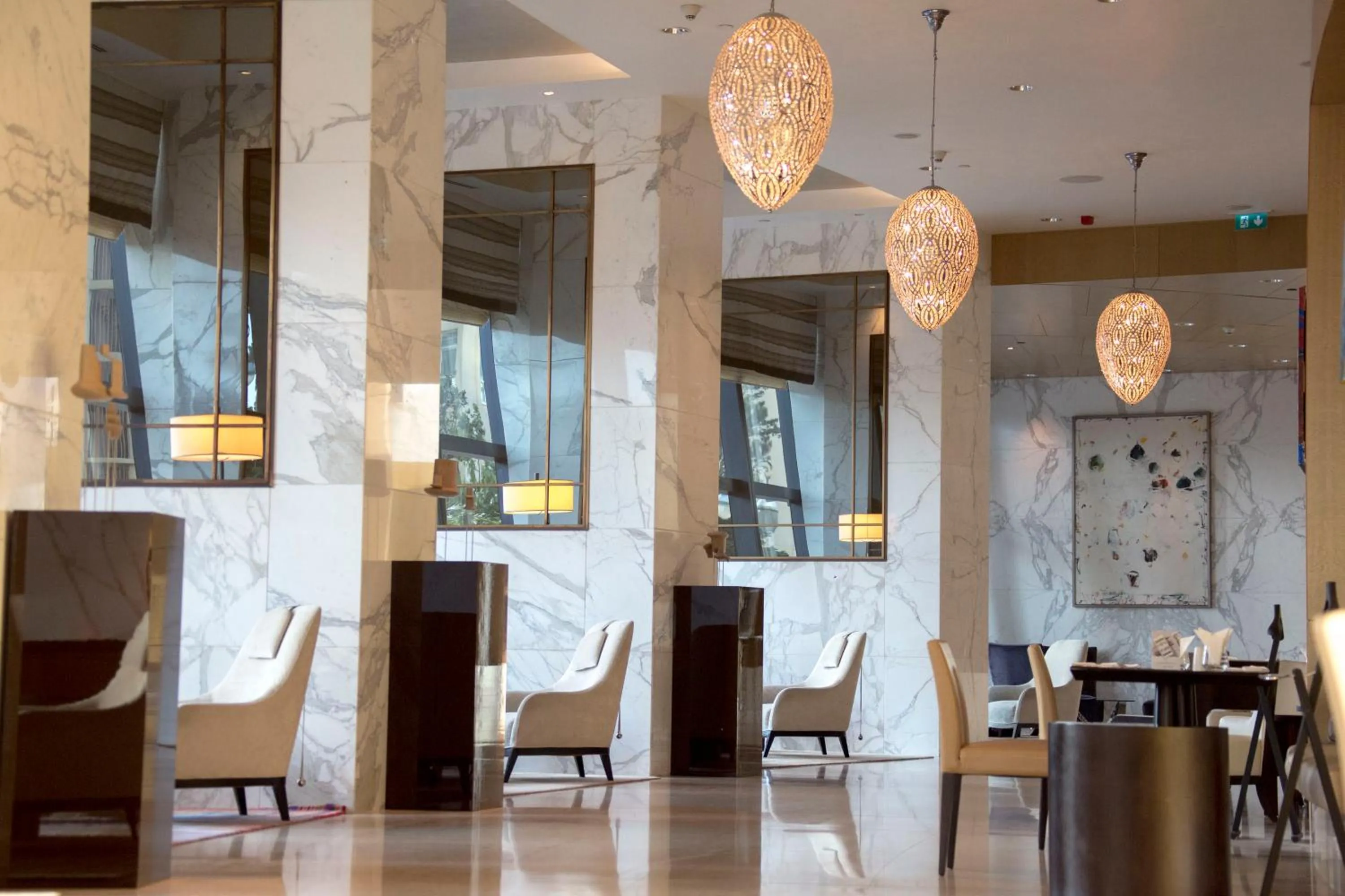 Restaurant/places to eat in Fairmont Baku, Flame Towers