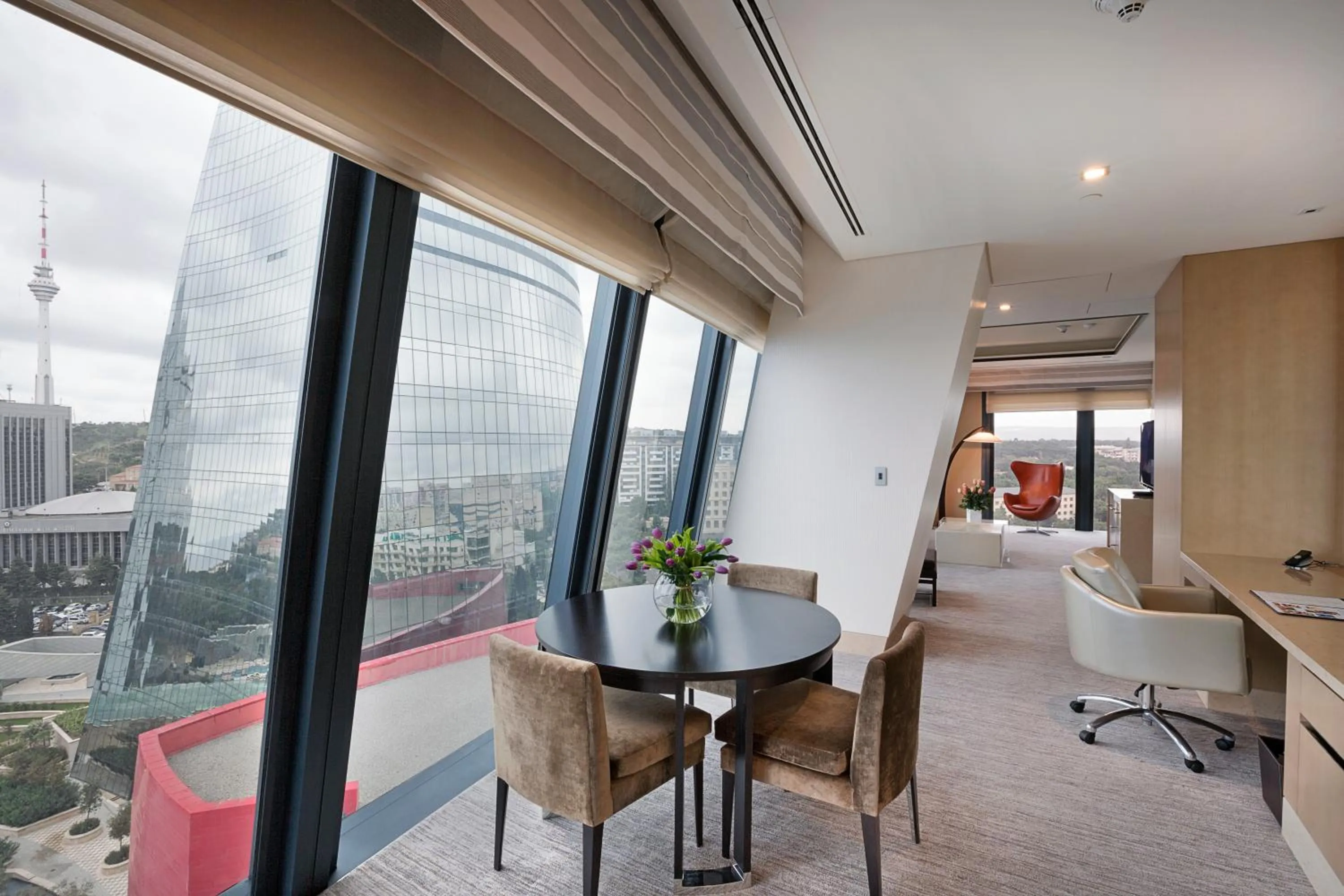 Off site in Fairmont Baku, Flame Towers