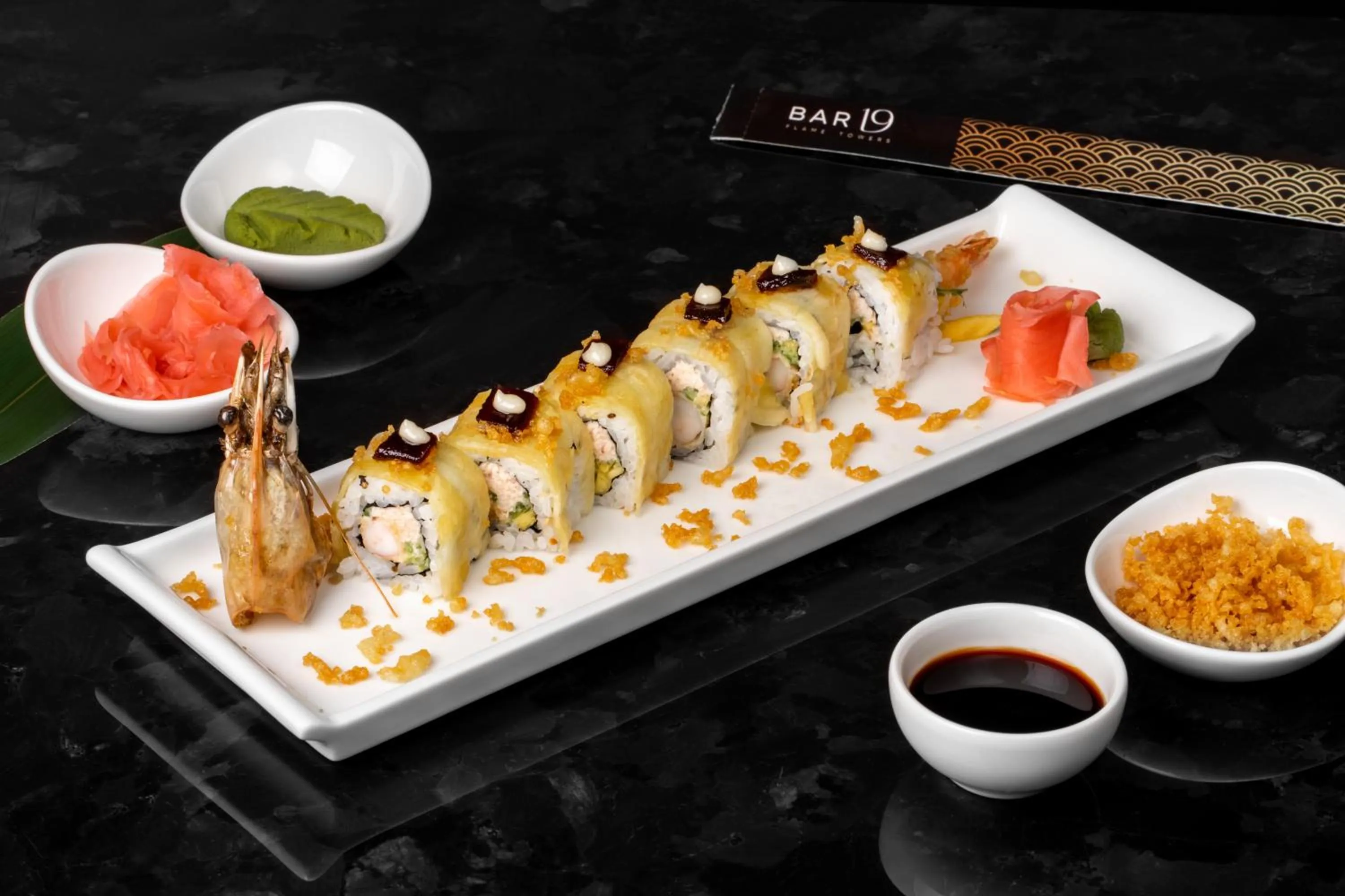 Lounge or bar in Fairmont Baku, Flame Towers