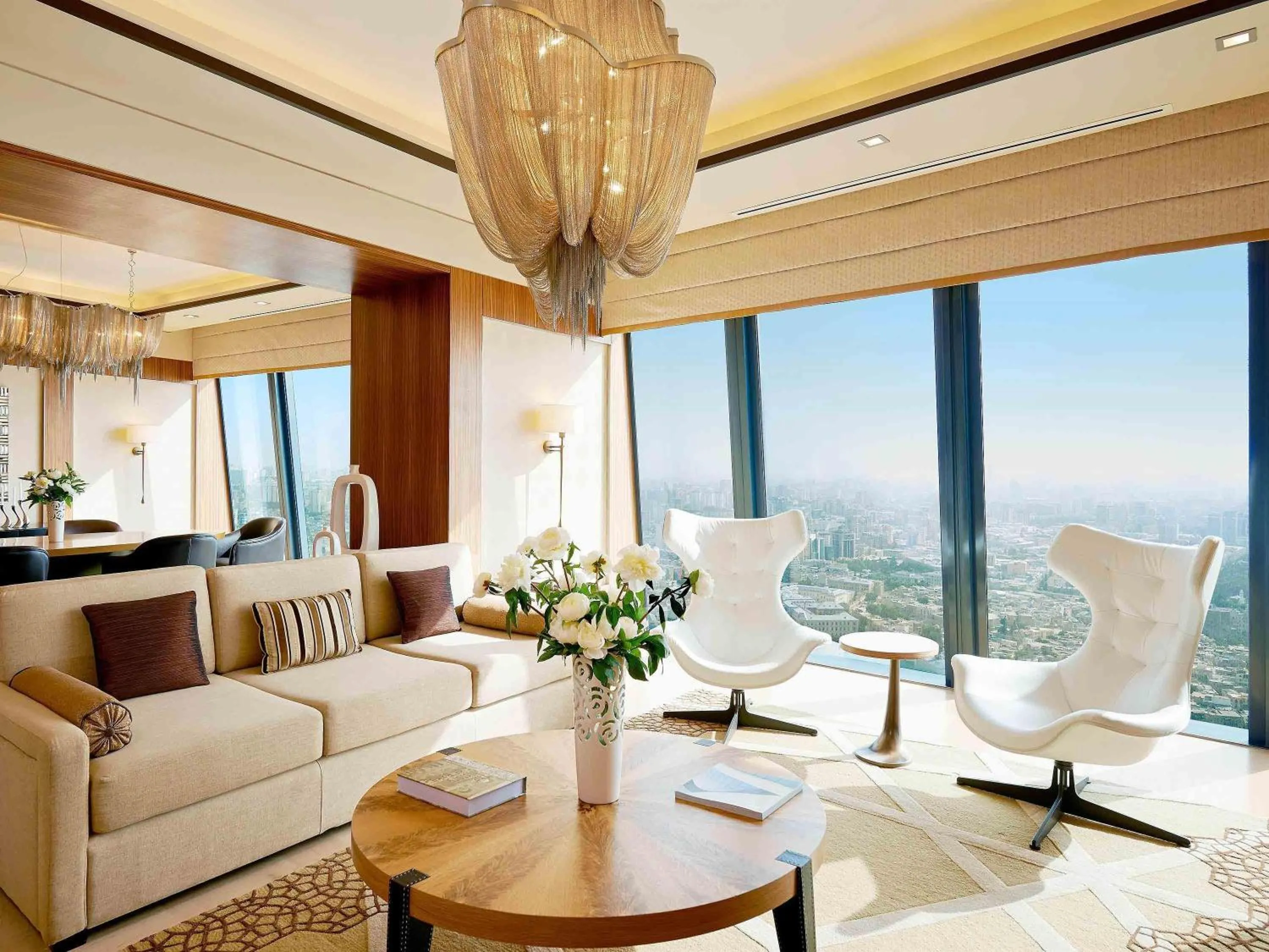 Photo of the whole room in Fairmont Baku, Flame Towers