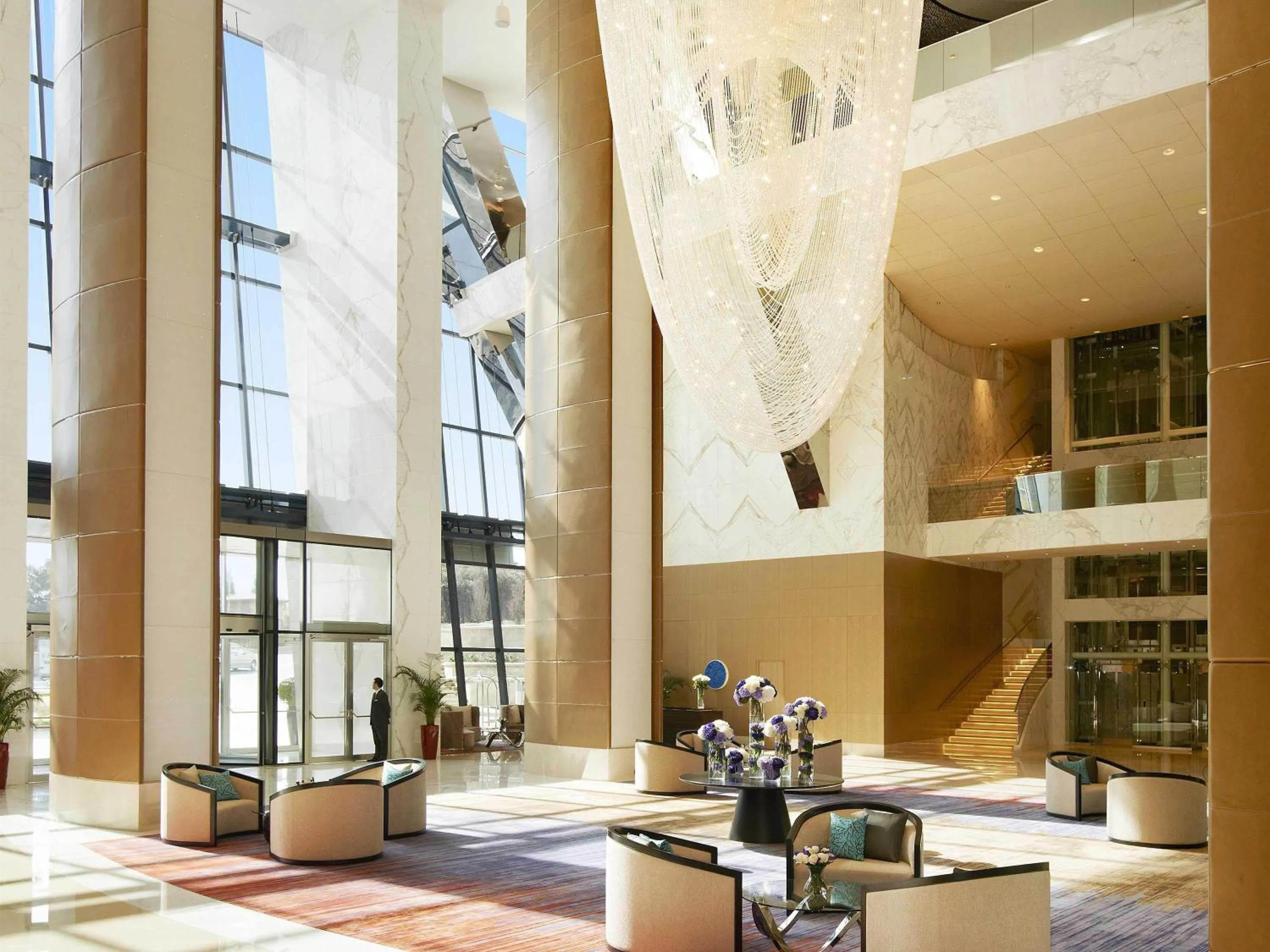 Property building in Fairmont Baku, Flame Towers