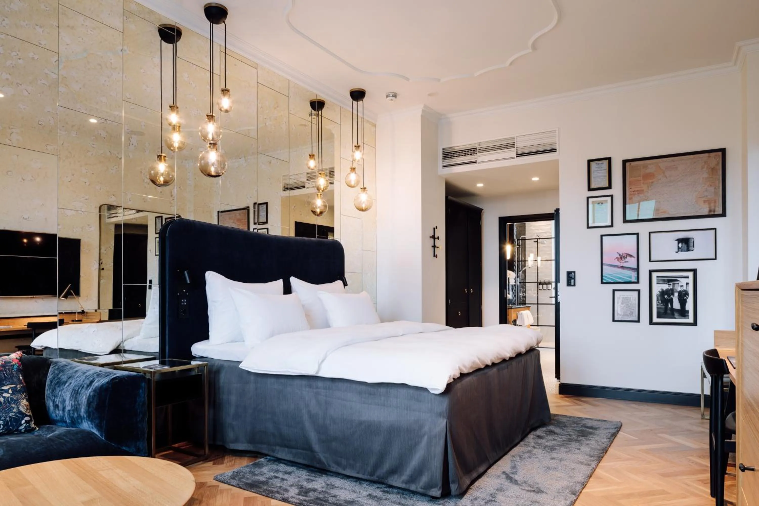 Bed in Amerikalinjen