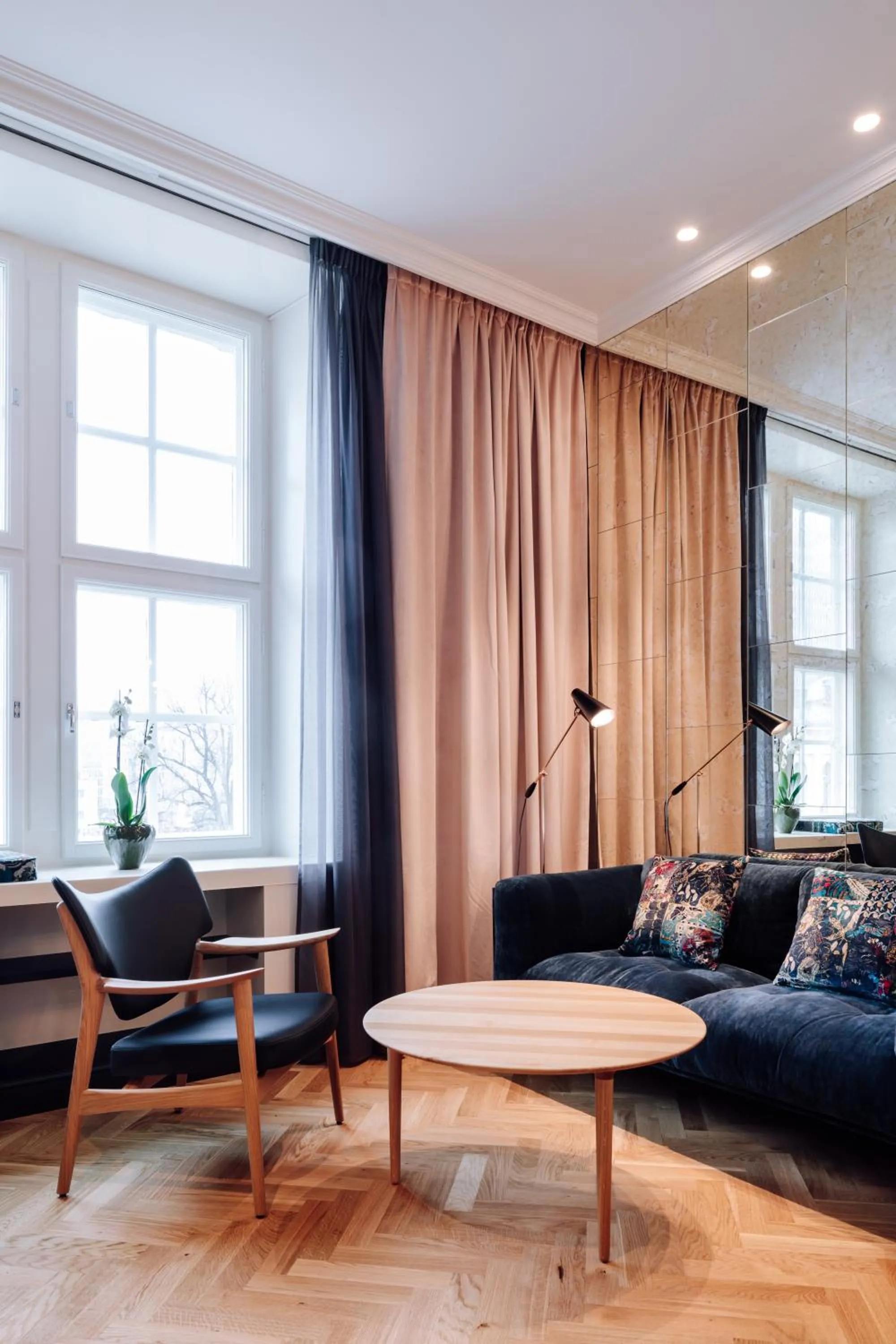 Living room in Amerikalinjen