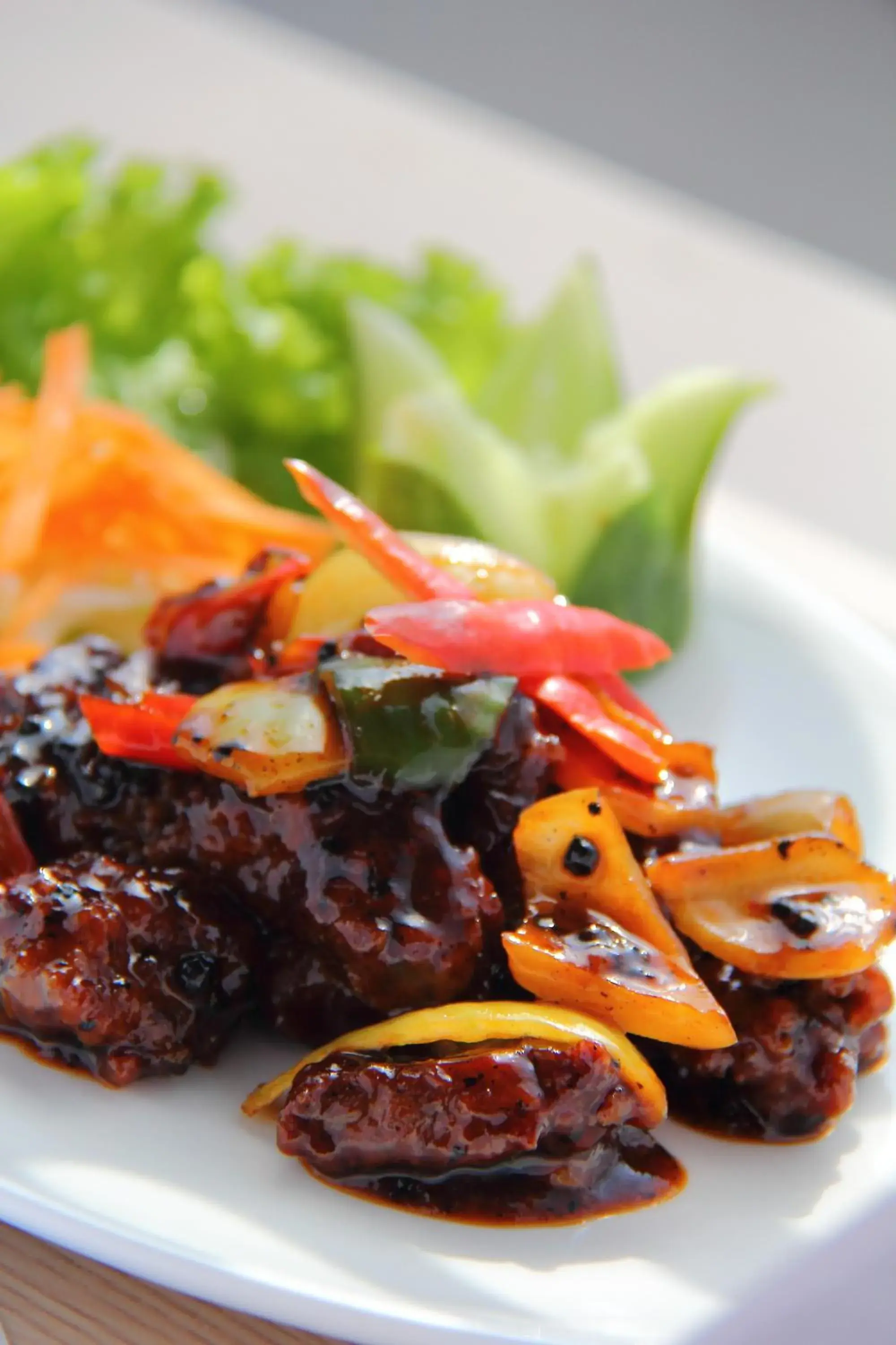 Food close-up in Tjokro Hotel Klaten Food close-up in Tjokro Hotel Klaten