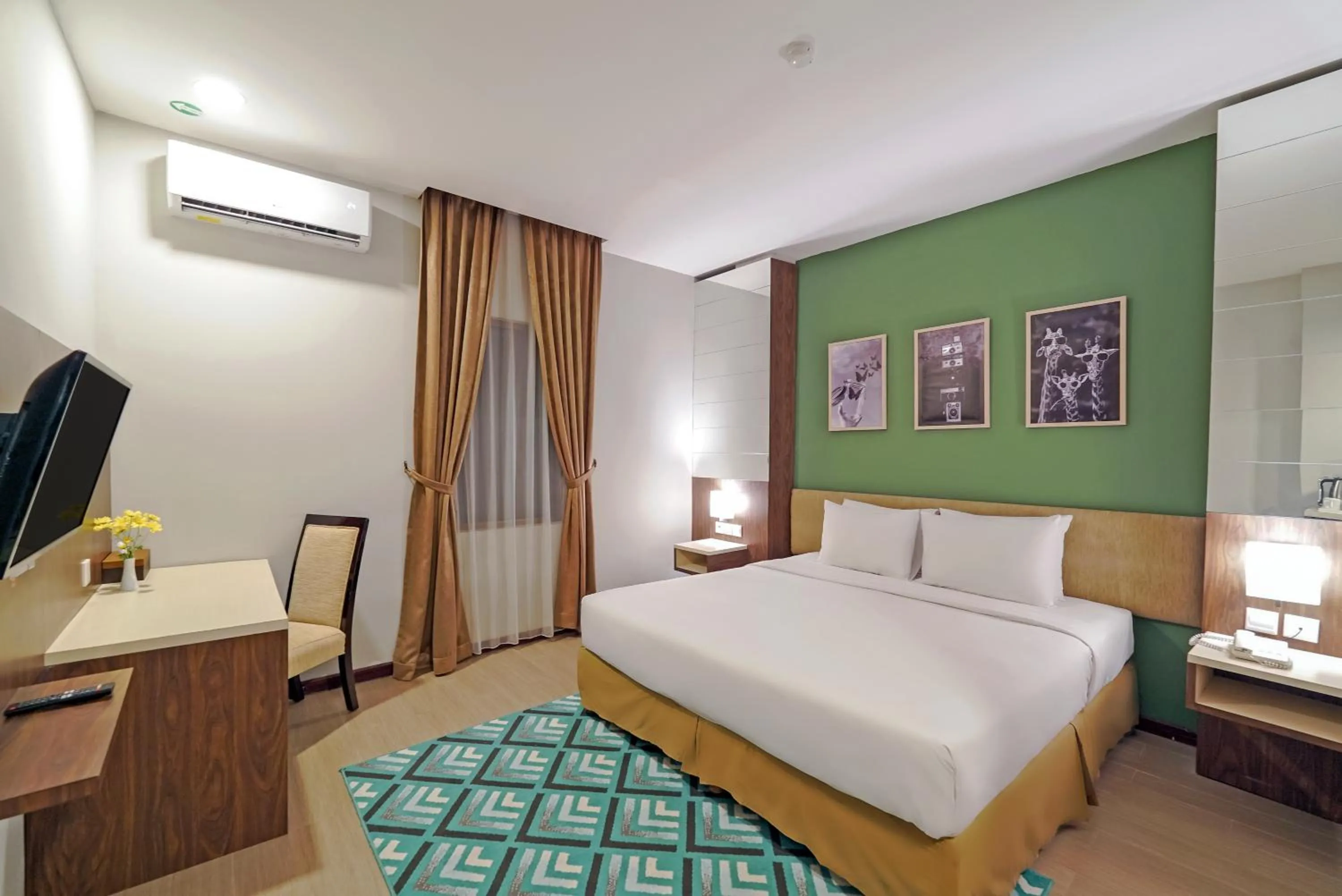 Bed in Tjokro Hotel Klaten