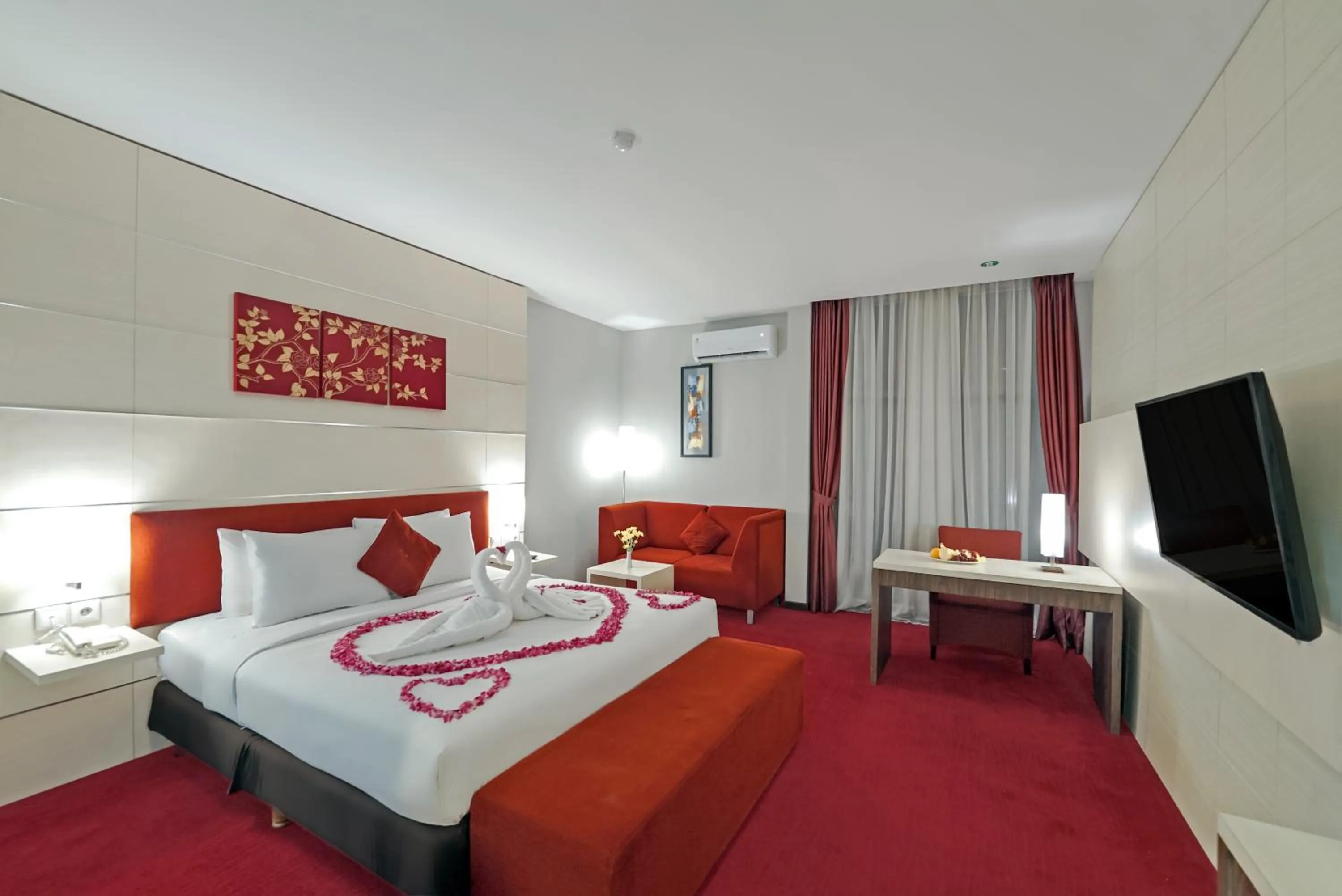 Bed in Tjokro Hotel Klaten