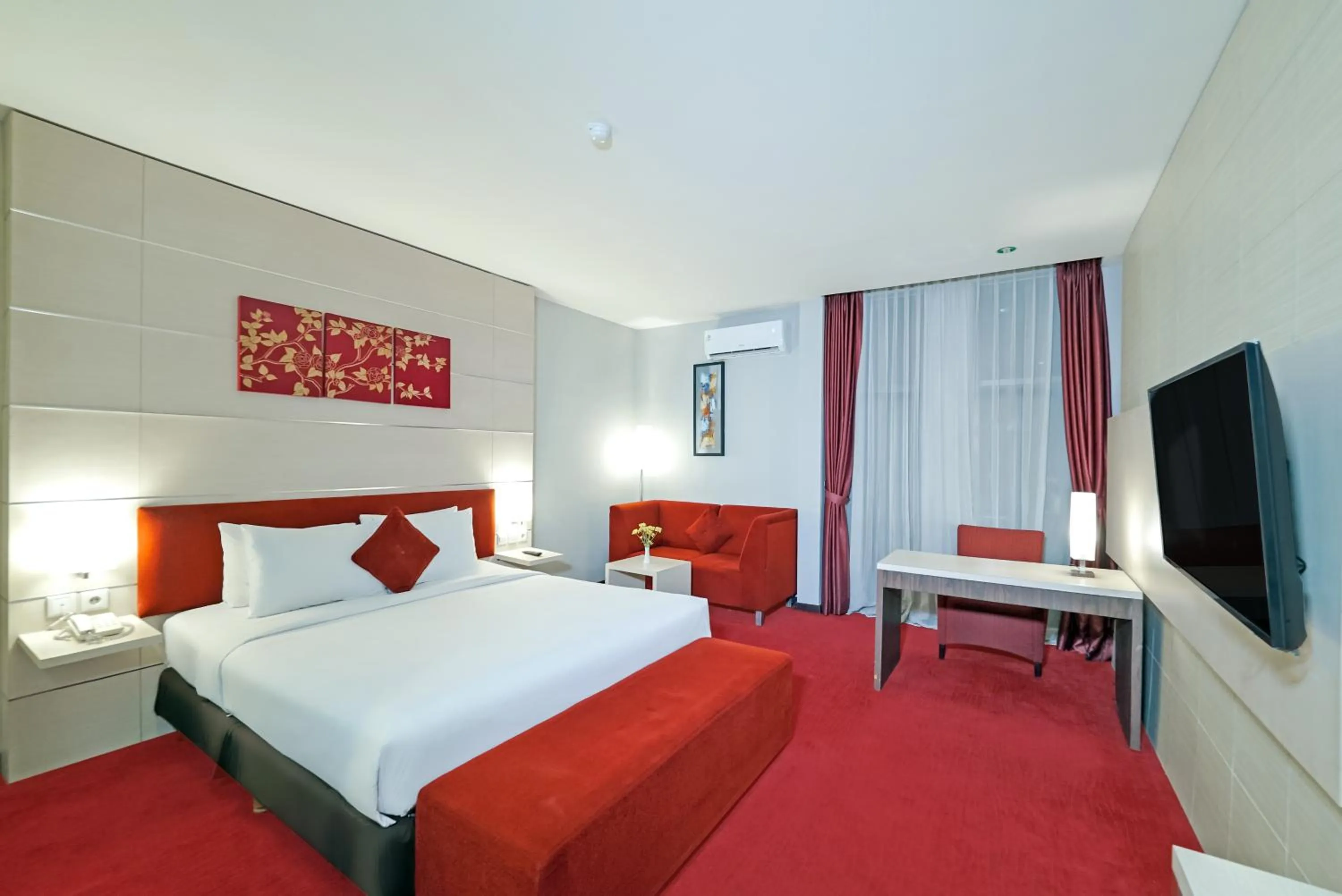 Bed in Tjokro Hotel Klaten