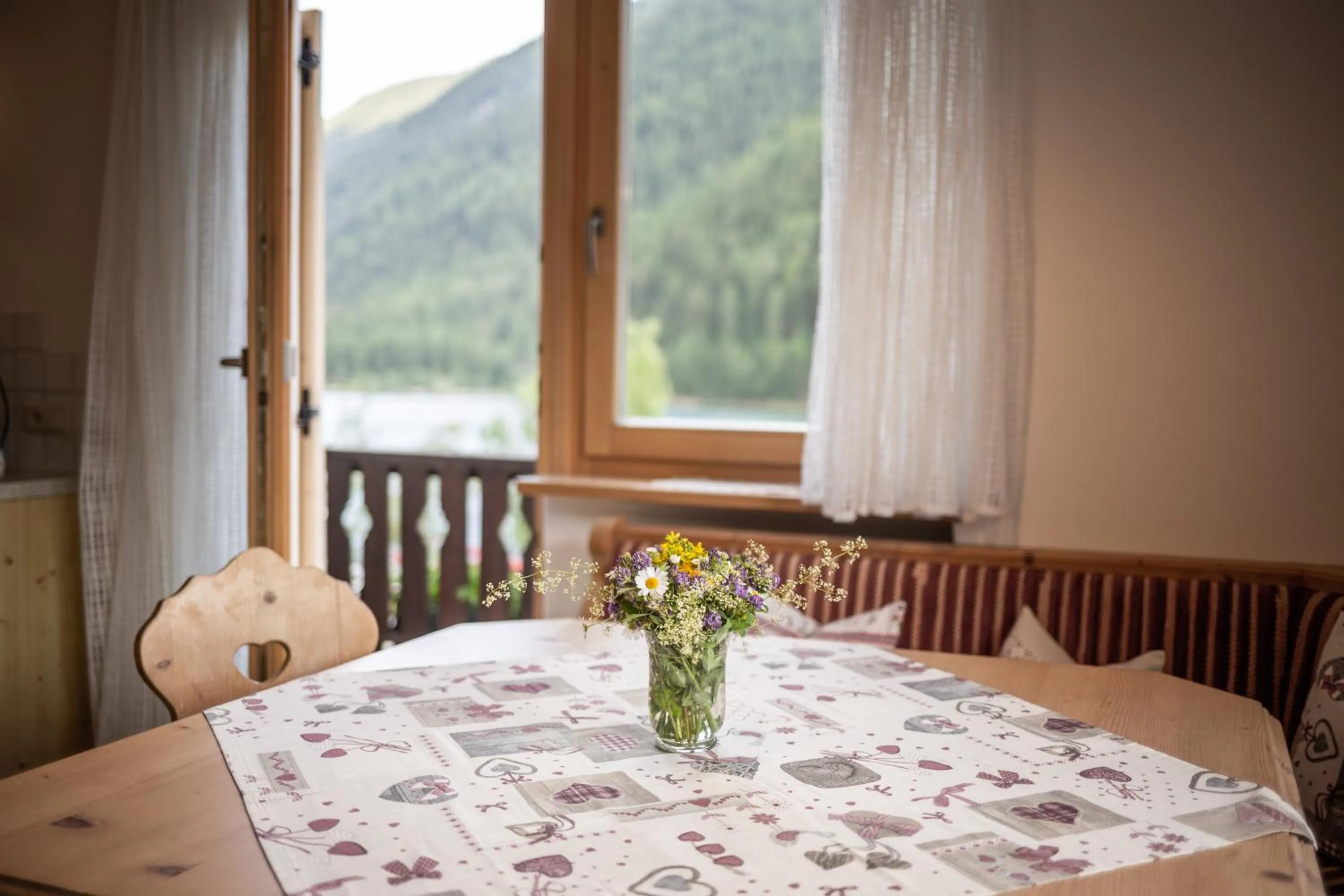 Dining area in Haus Adlerhorst