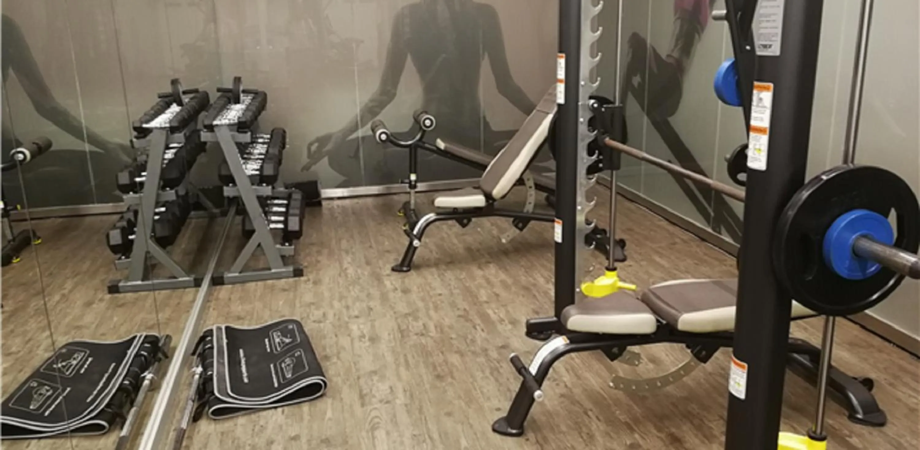 Fitness centre/facilities in Pebbles Resort