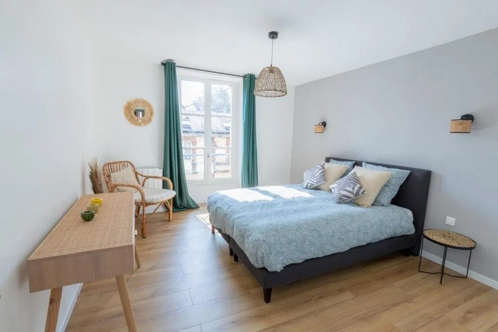 Bed in Villa des Arts