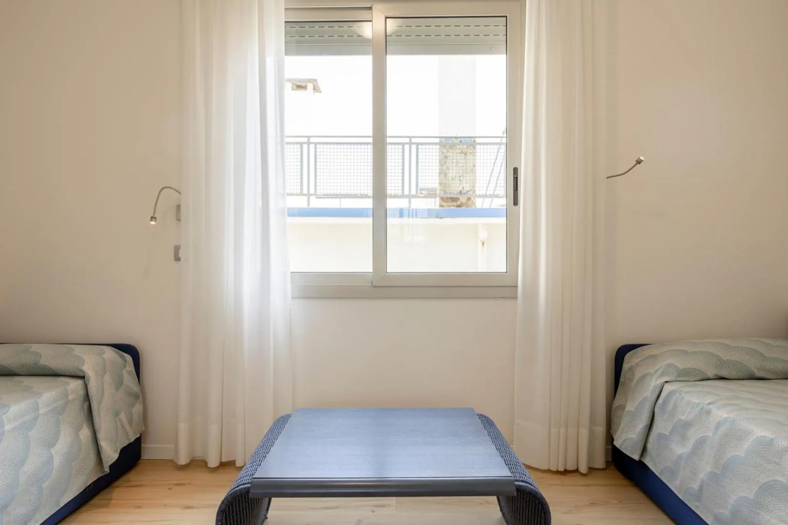 Bed in Hotel Riviera