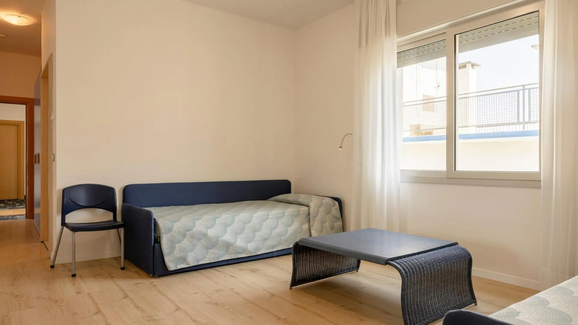 Bed in Hotel Riviera