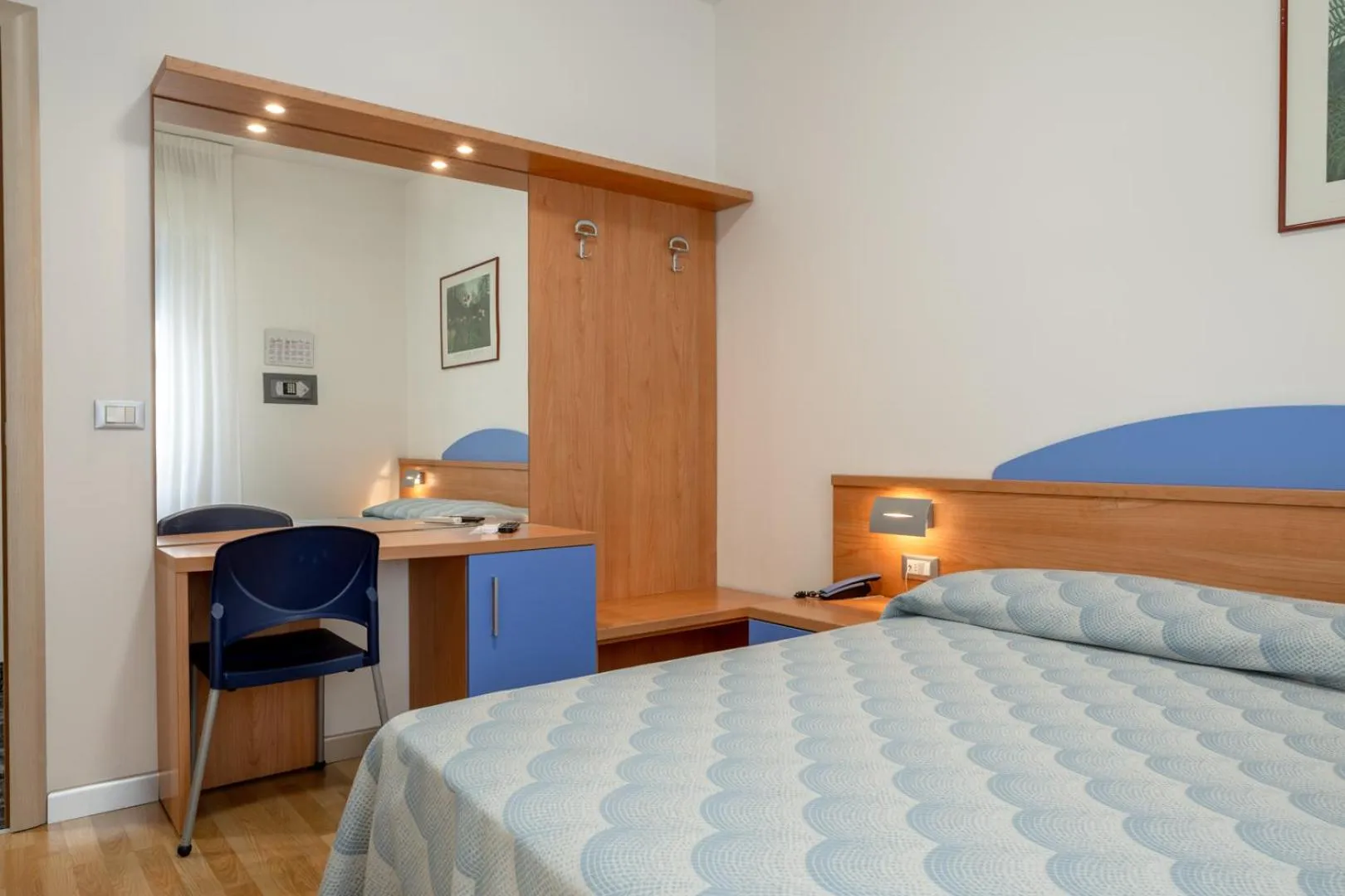 Bed in Hotel Riviera