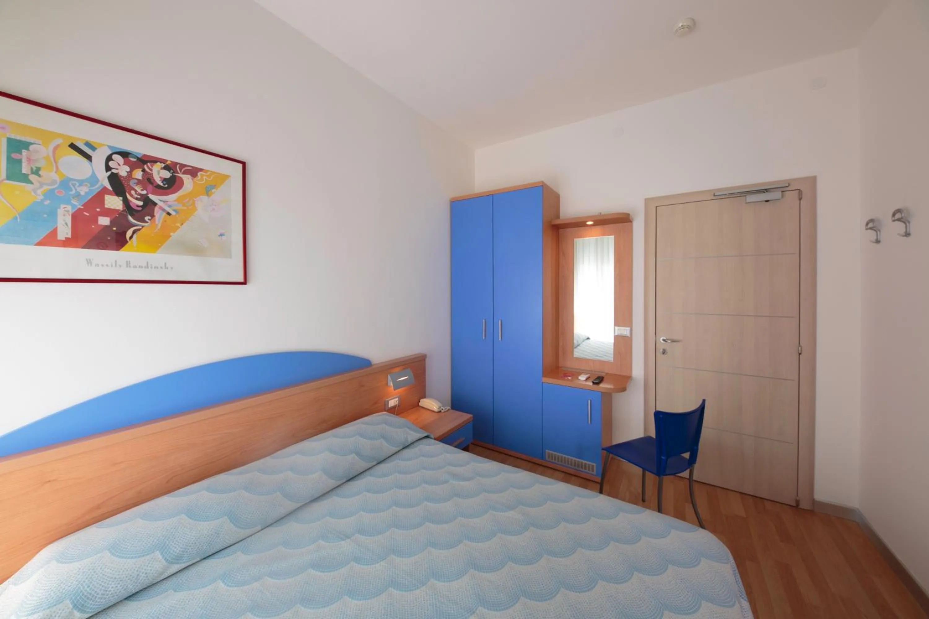 Bed in Hotel Riviera