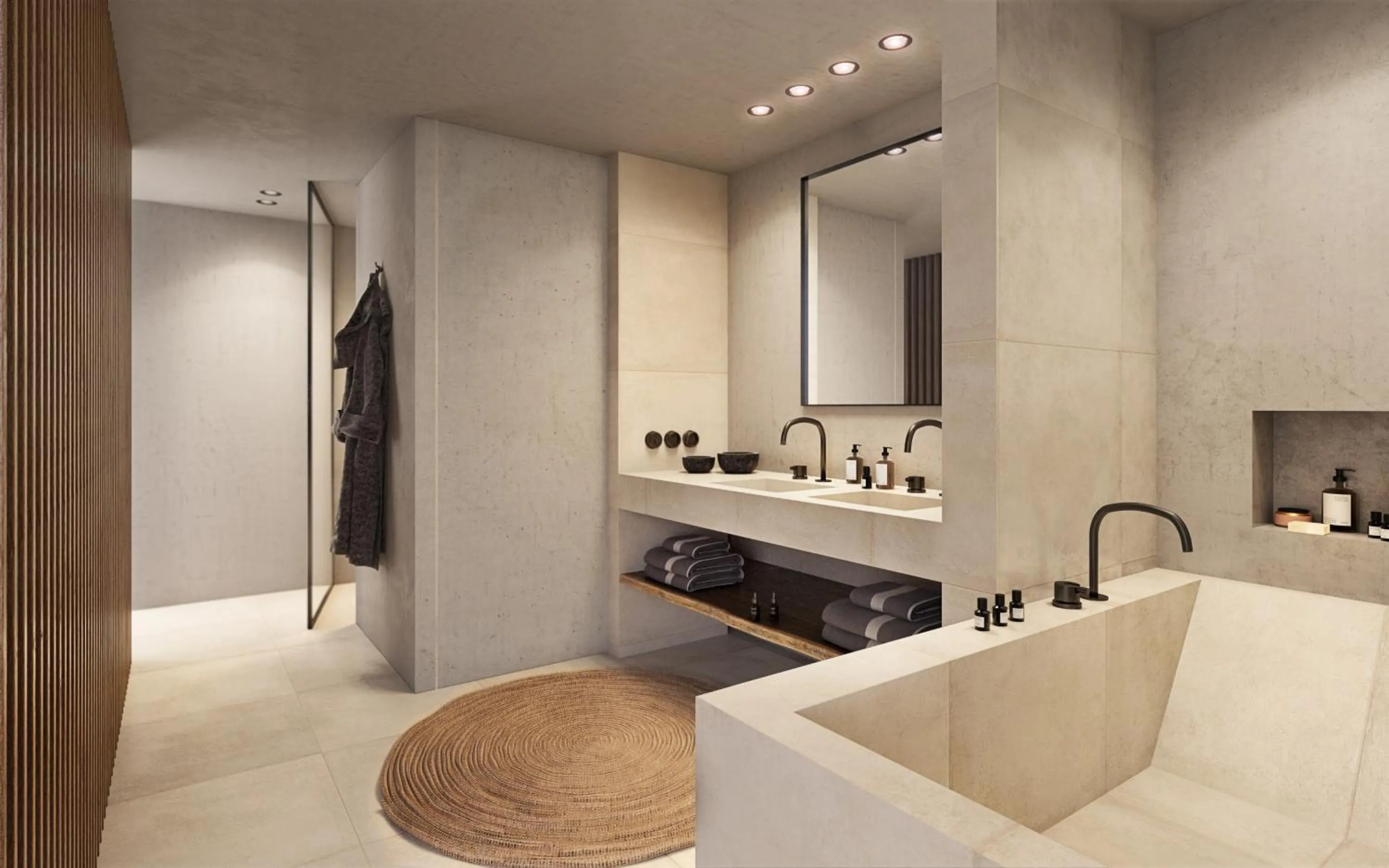 Bathroom in OKU Ibiza