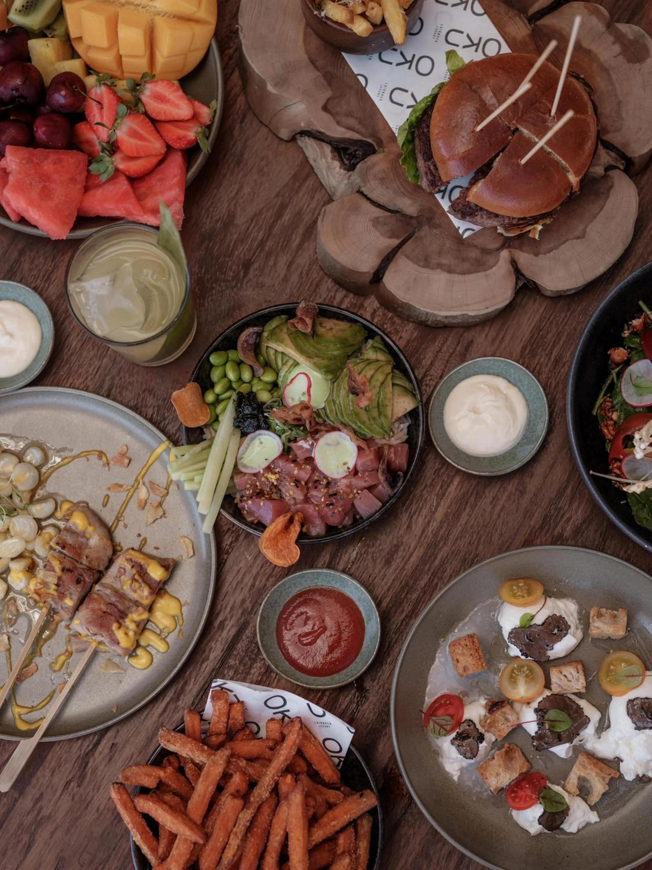 Restaurant/places to eat in OKU Ibiza