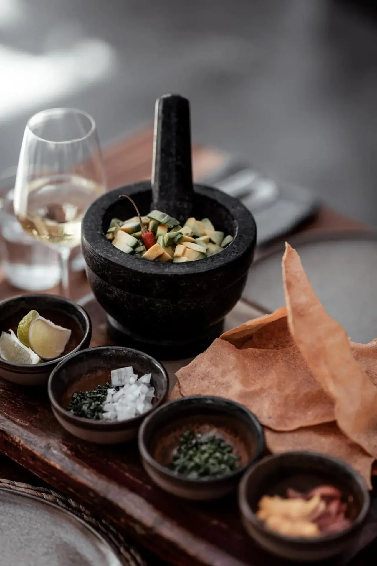 Food and drinks in OKU Ibiza Food and drinks in OKU Ibiza