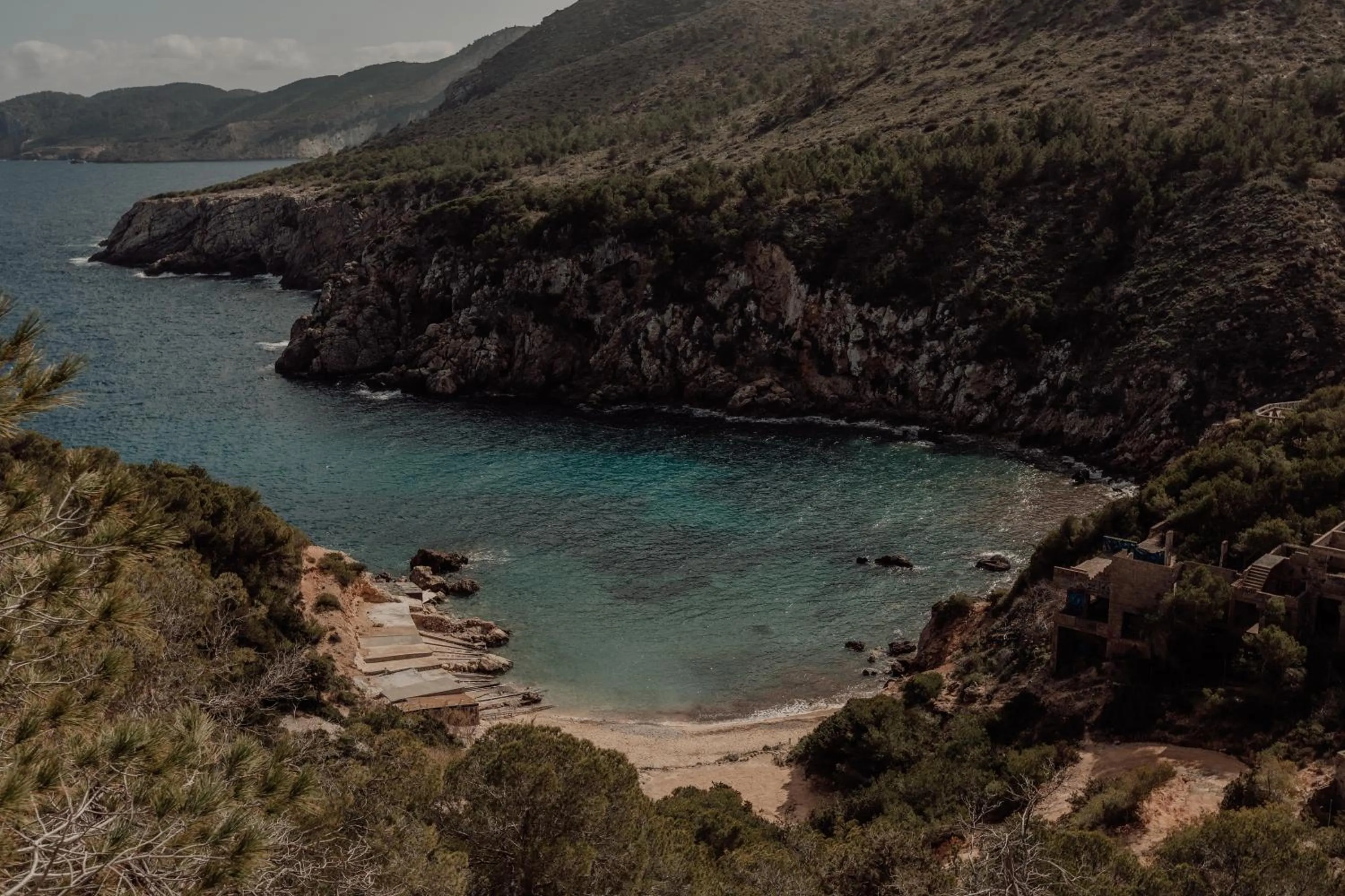 Natural landscape in OKU Ibiza