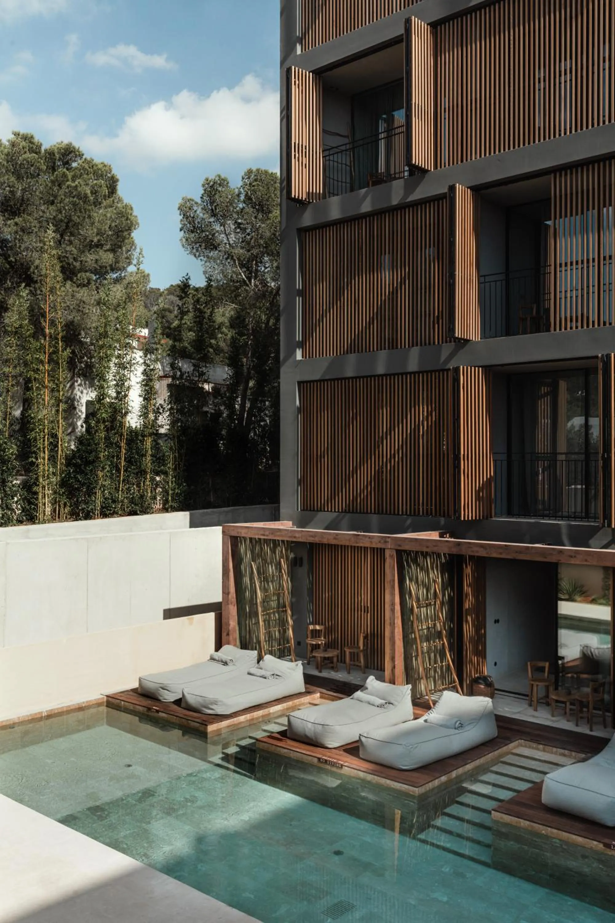 Swimming pool in OKU Ibiza