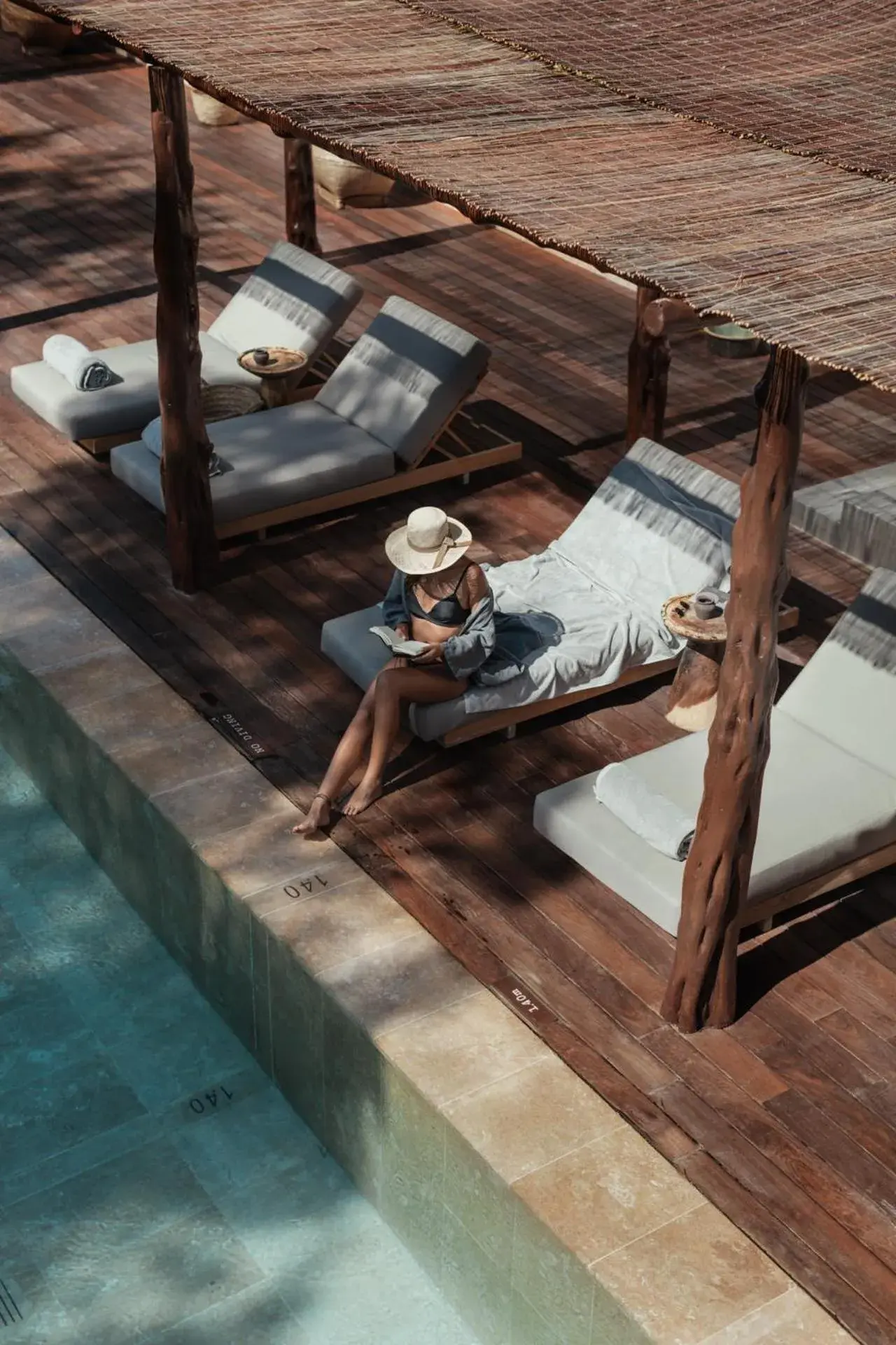 Swimming pool in OKU Ibiza Swimming pool in OKU Ibiza