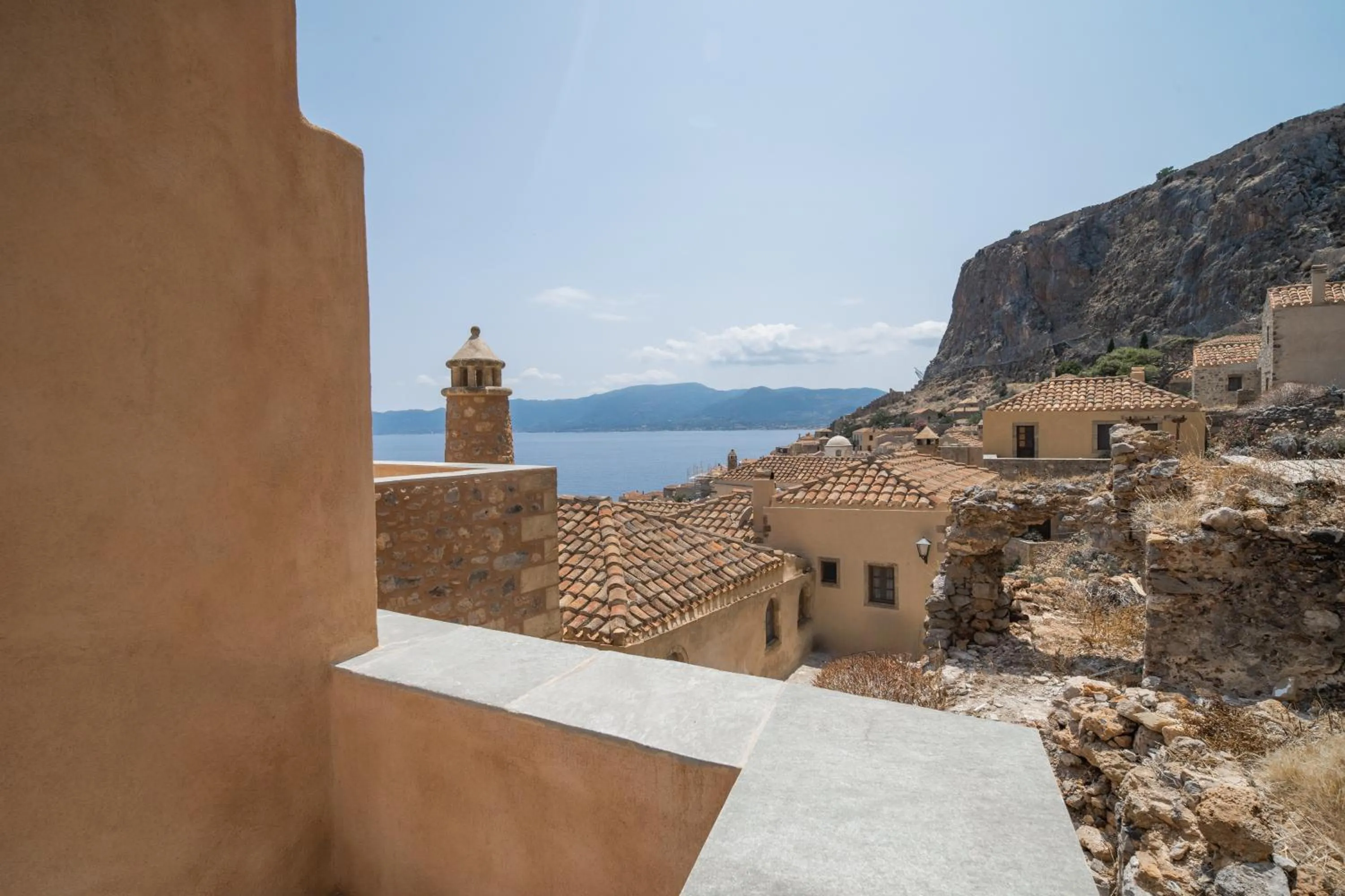 Balcony/Terrace in Bastione Malvasia Hotel (ex New Malvasia)