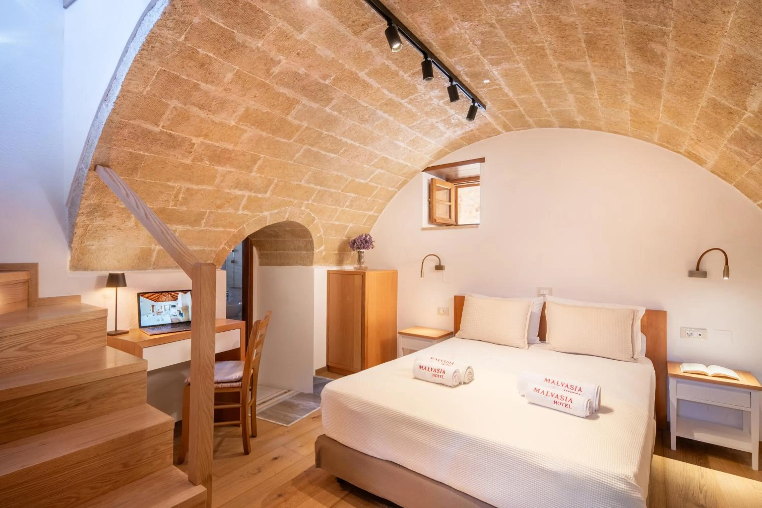 Photo of the whole room, Bed in Bastione Malvasia Hotel (ex New Malvasia)