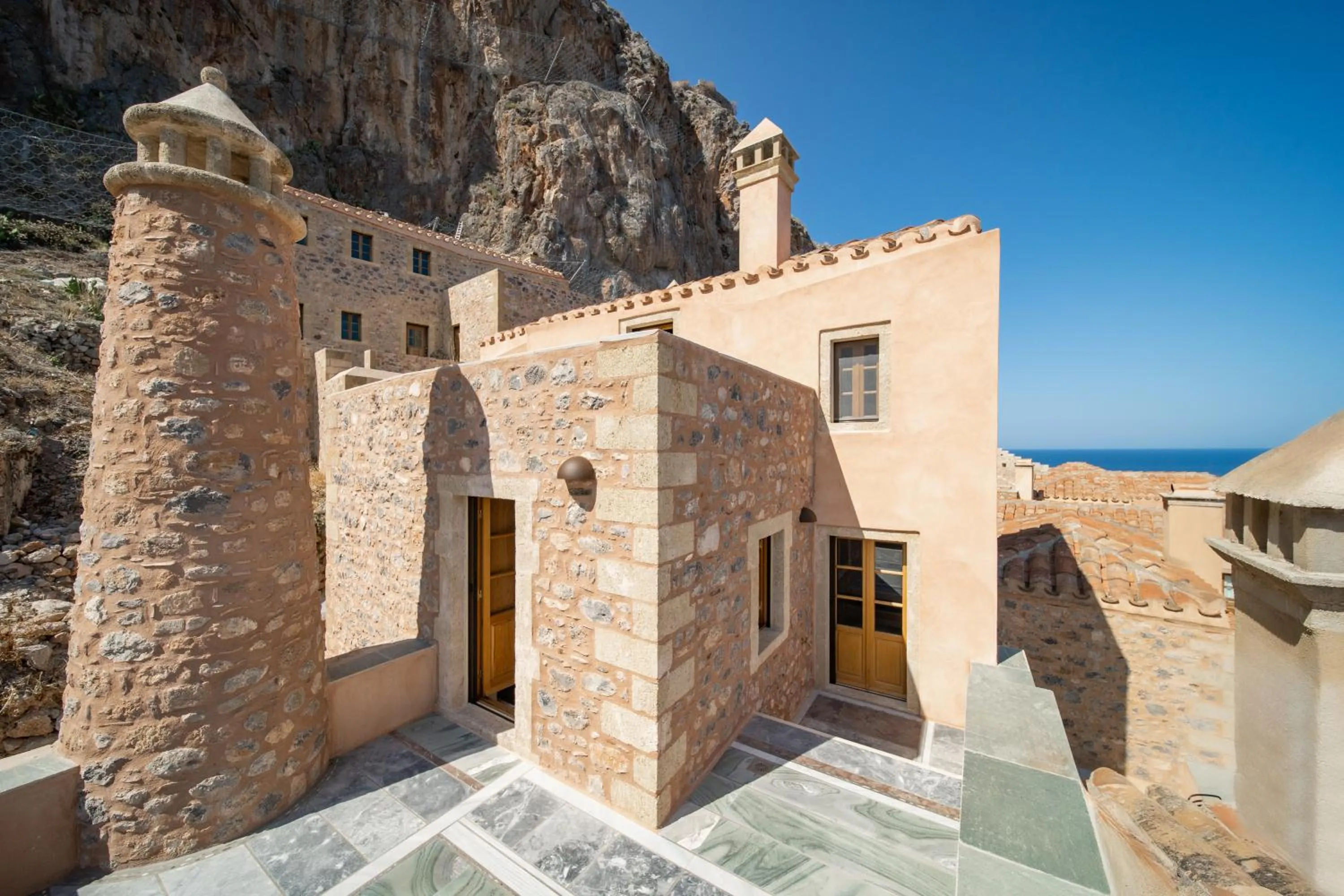 Balcony/Terrace in Bastione Malvasia Hotel (ex New Malvasia)