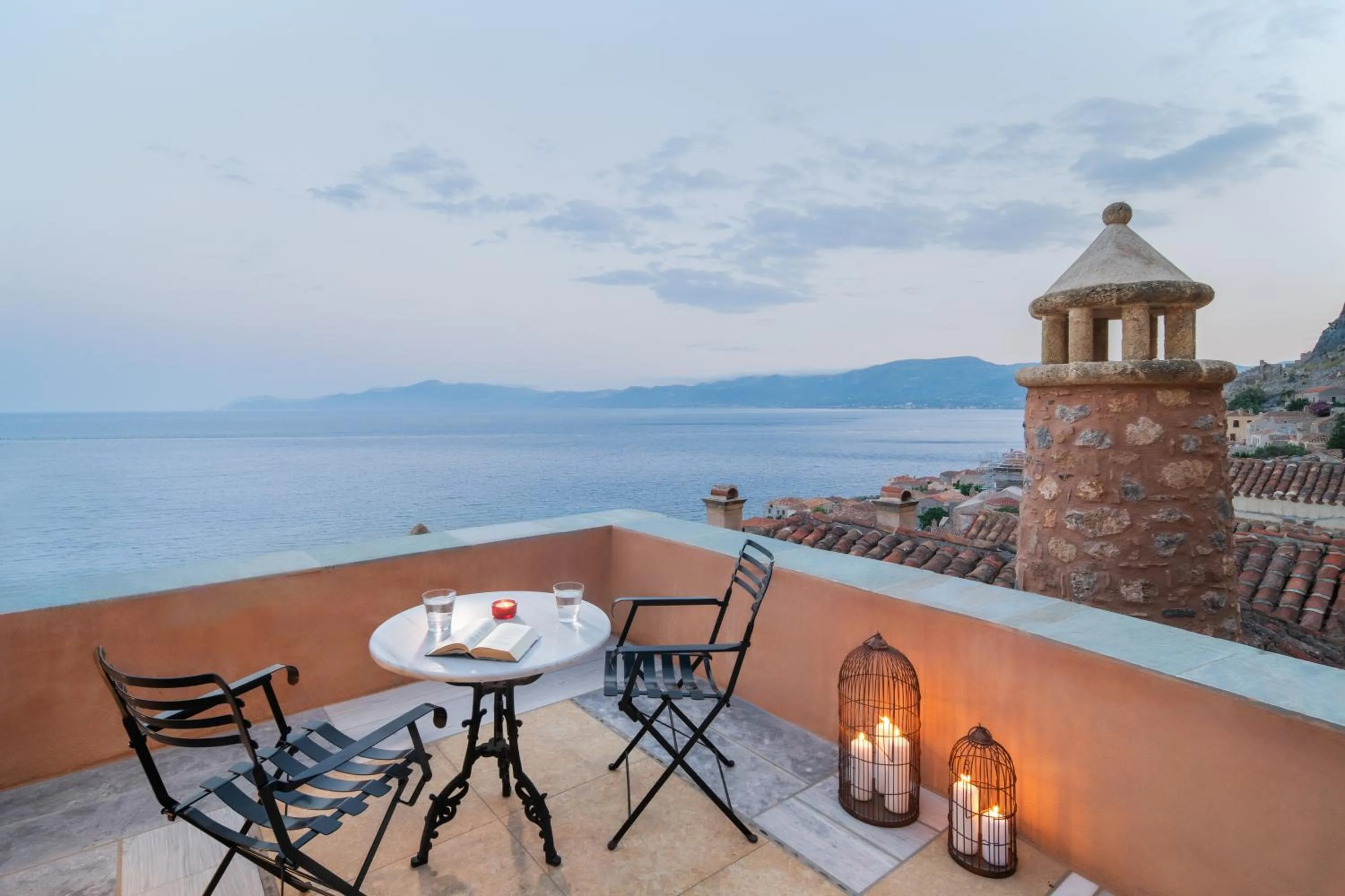 Balcony/Terrace in Bastione Malvasia Hotel (ex New Malvasia)