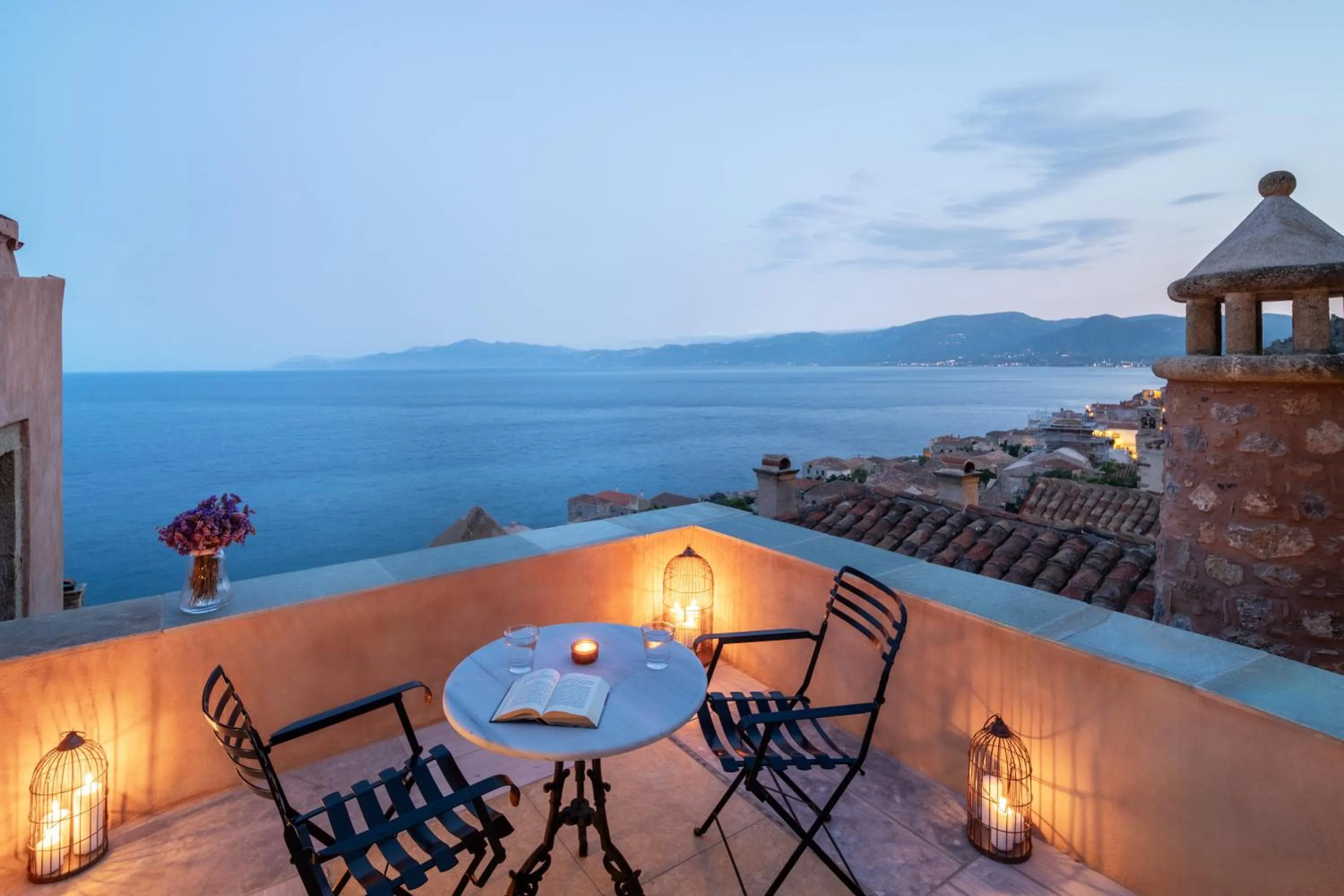 Balcony/Terrace in Bastione Malvasia Hotel (ex New Malvasia)