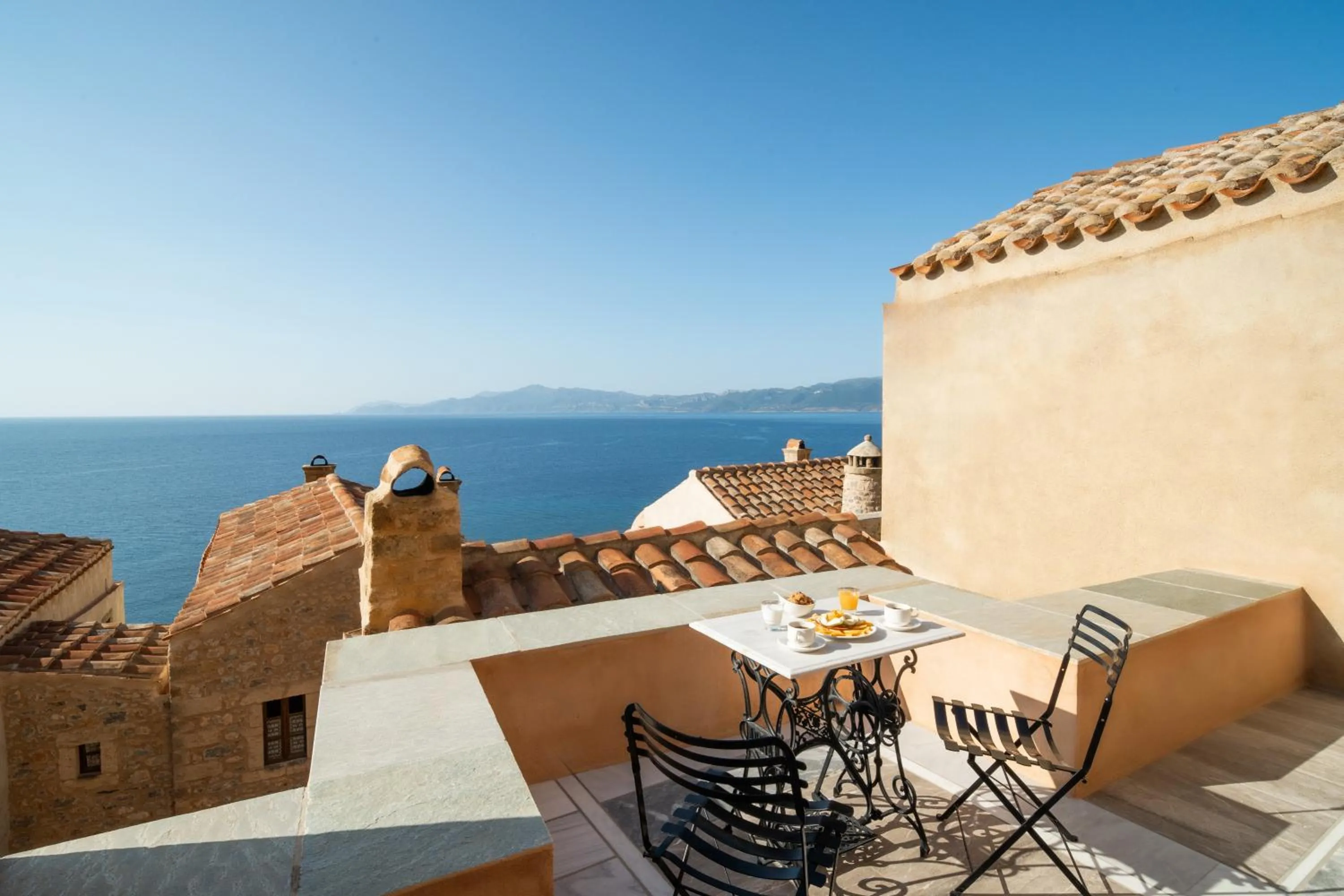 Balcony/Terrace in Bastione Malvasia Hotel (ex New Malvasia)