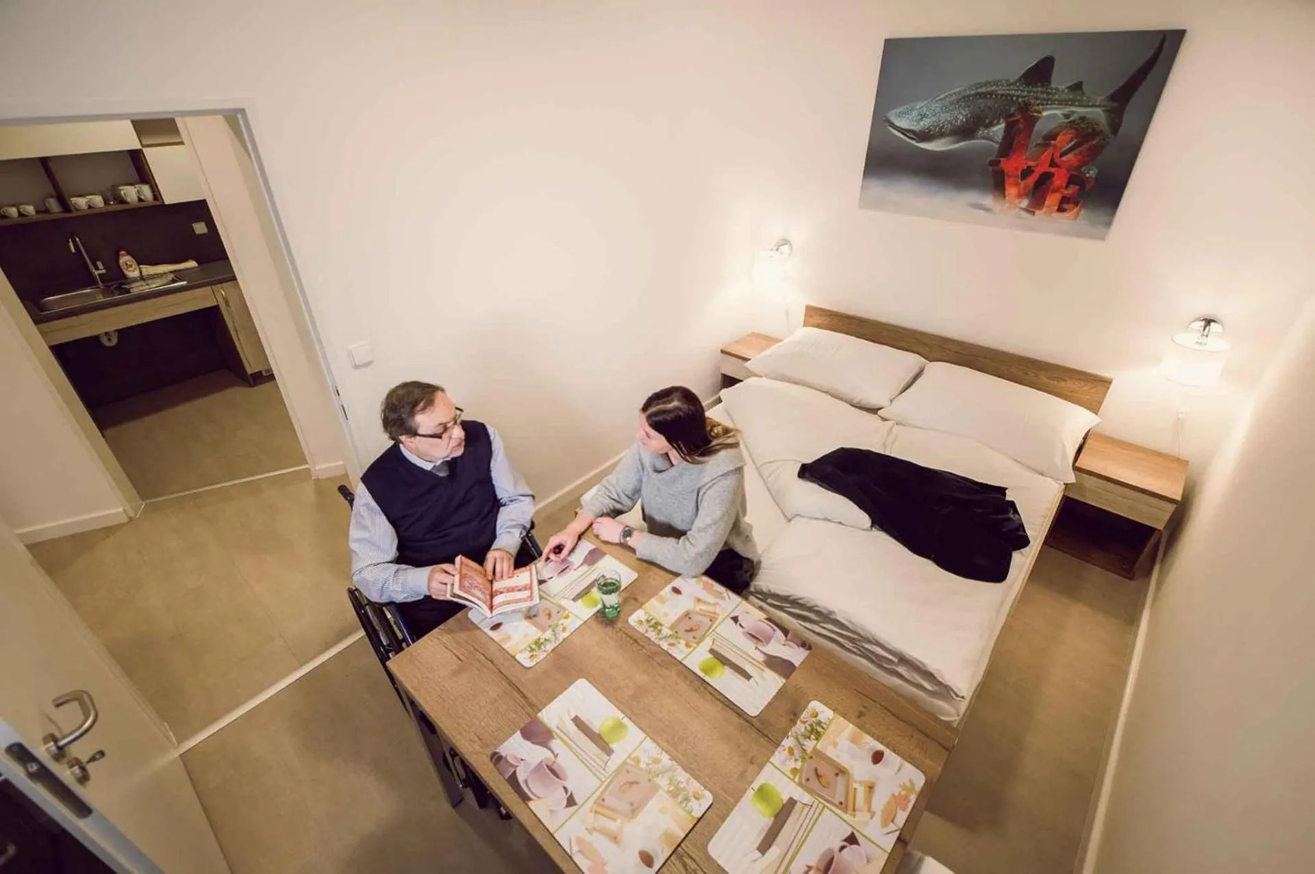 Bed in Kings Residence