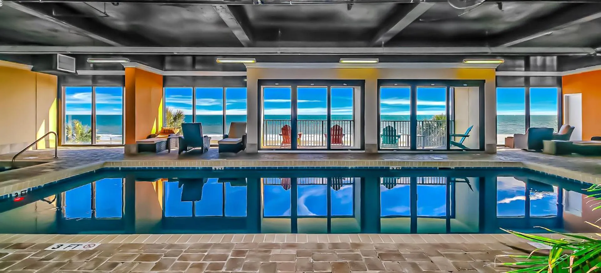 Pool view in Sand Dunes 2428