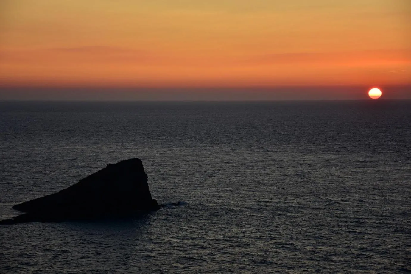 Sunset in La Fontaine de Resnel