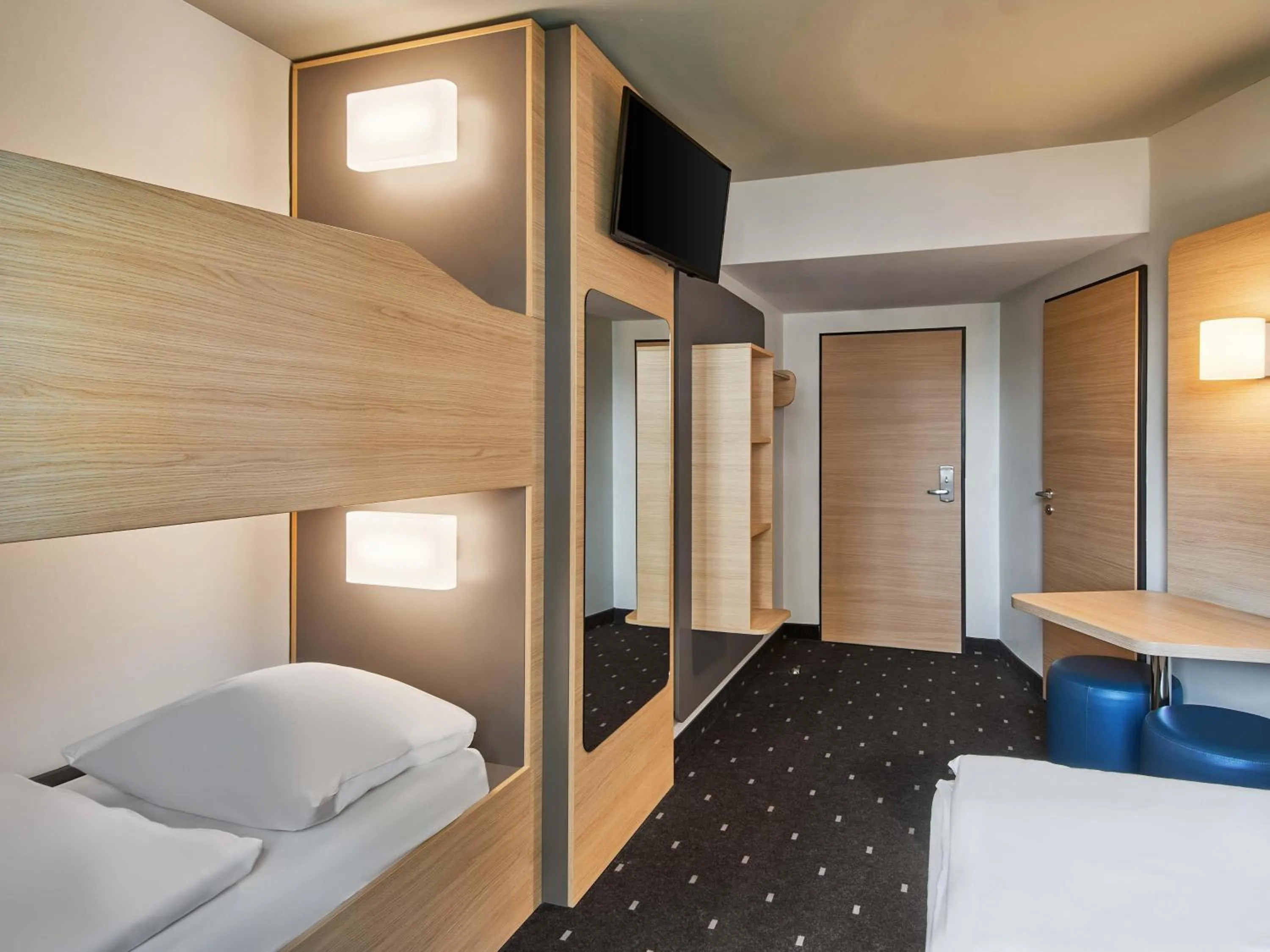 Bed in B&B Hotel Frankfurt-West