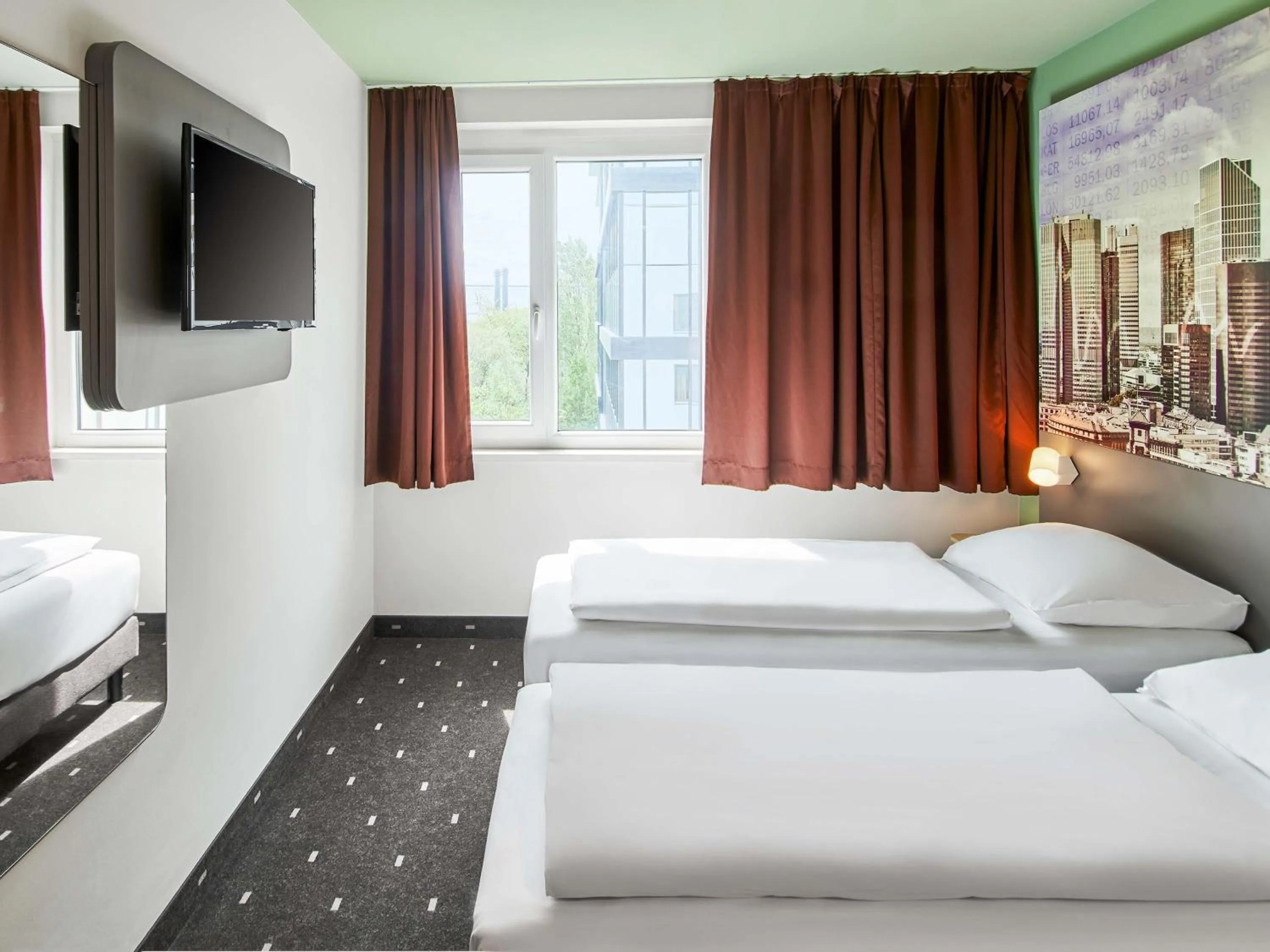 Bed in B&B Hotel Frankfurt-West