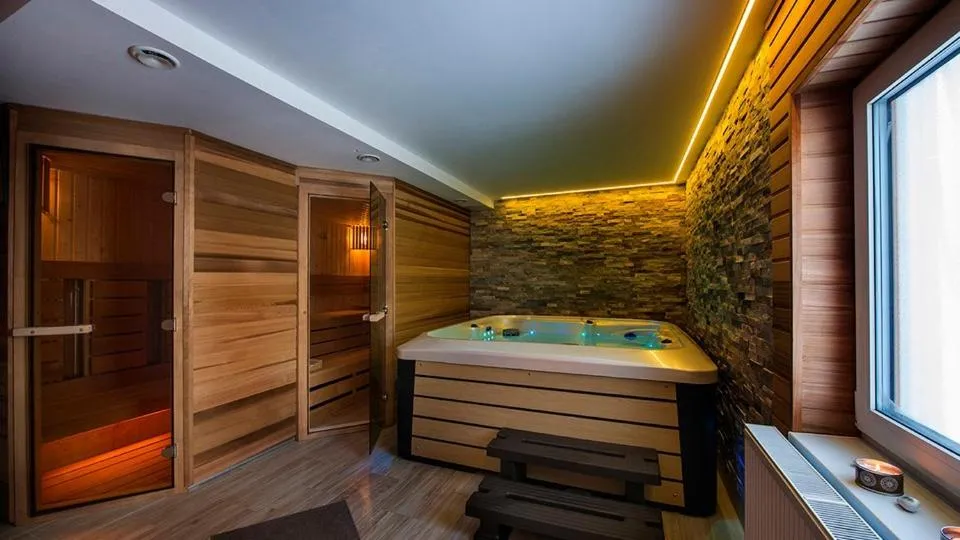 Bed in Villa Bellevue Wellness