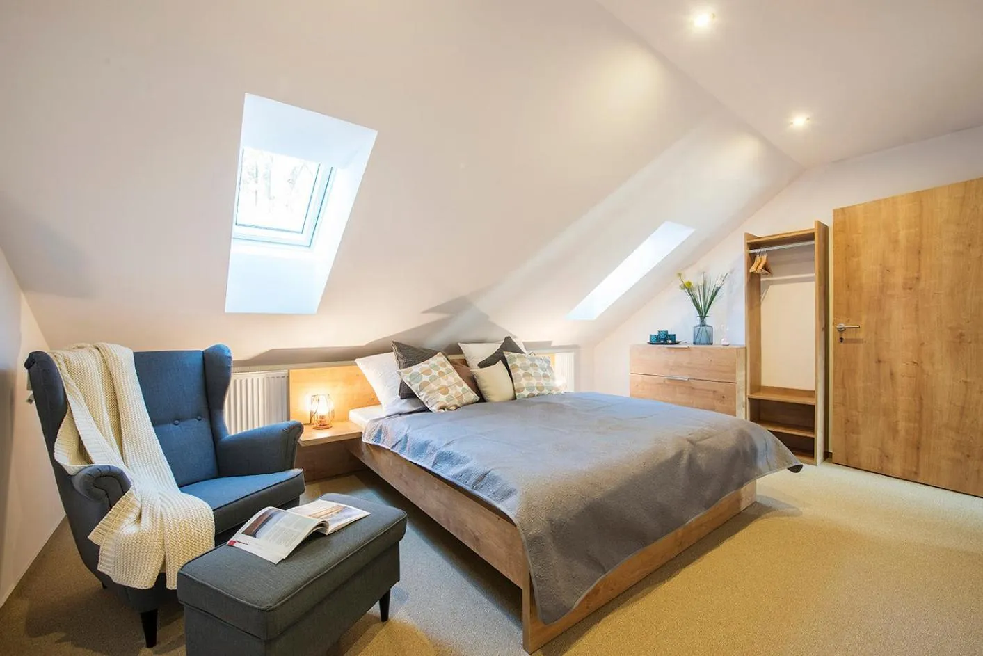 Bedroom, Bed in Villa Bellevue Wellness