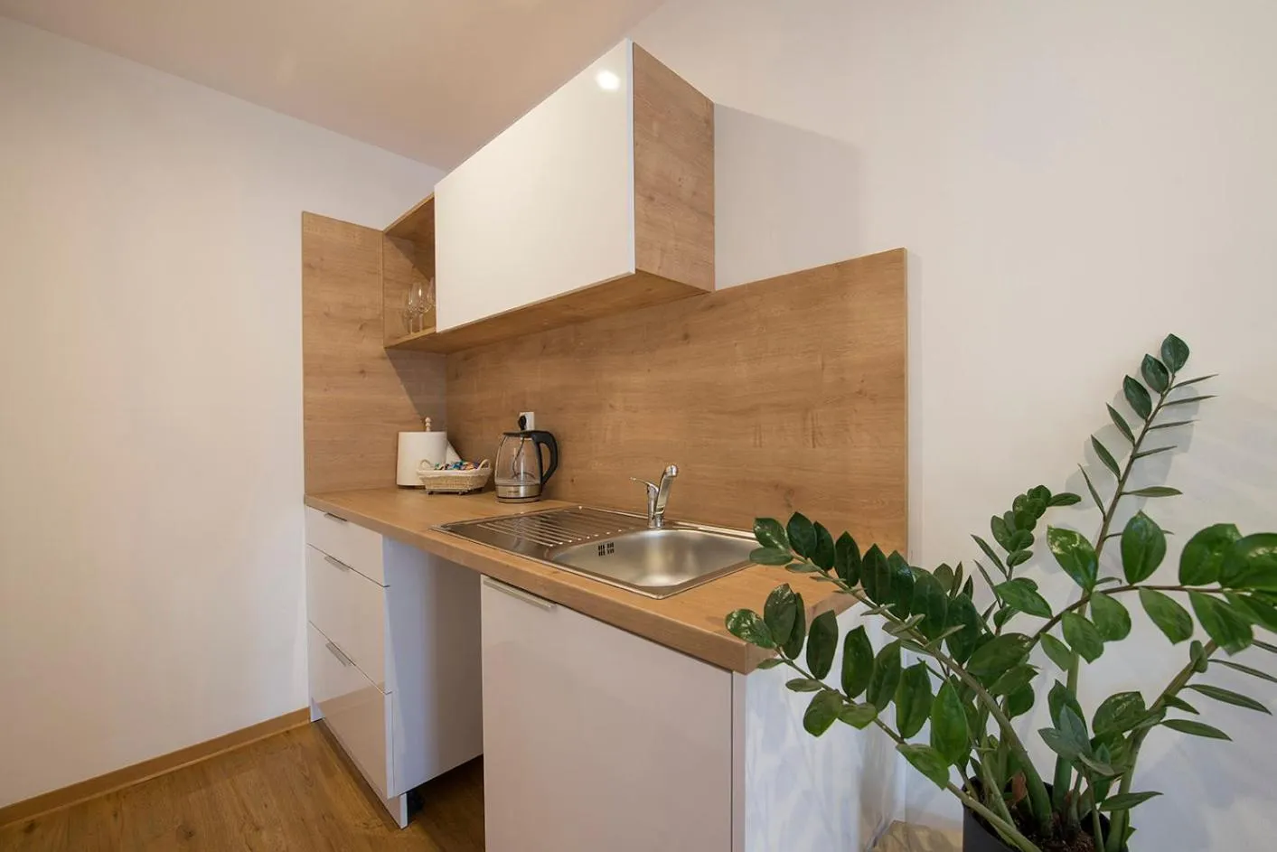 Kitchen or kitchenette in Villa Bellevue Wellness
