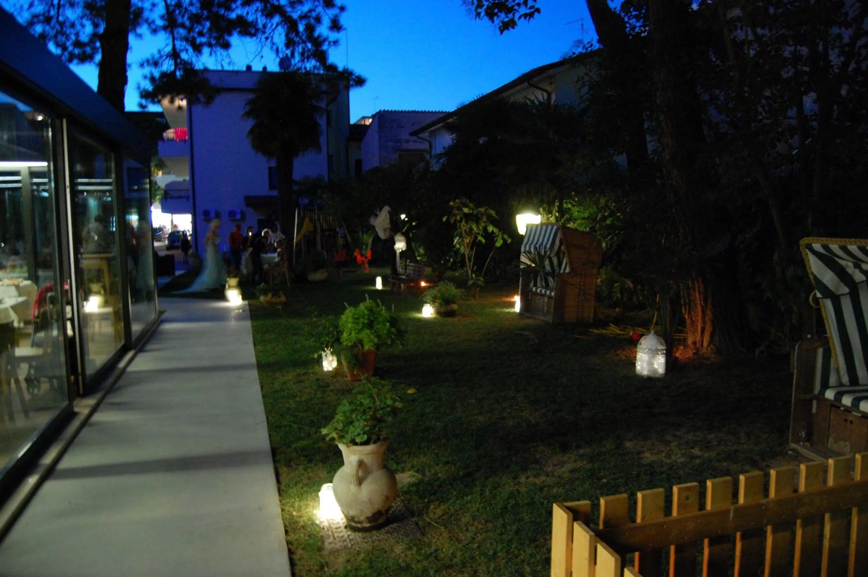 Garden in Hotel Adria