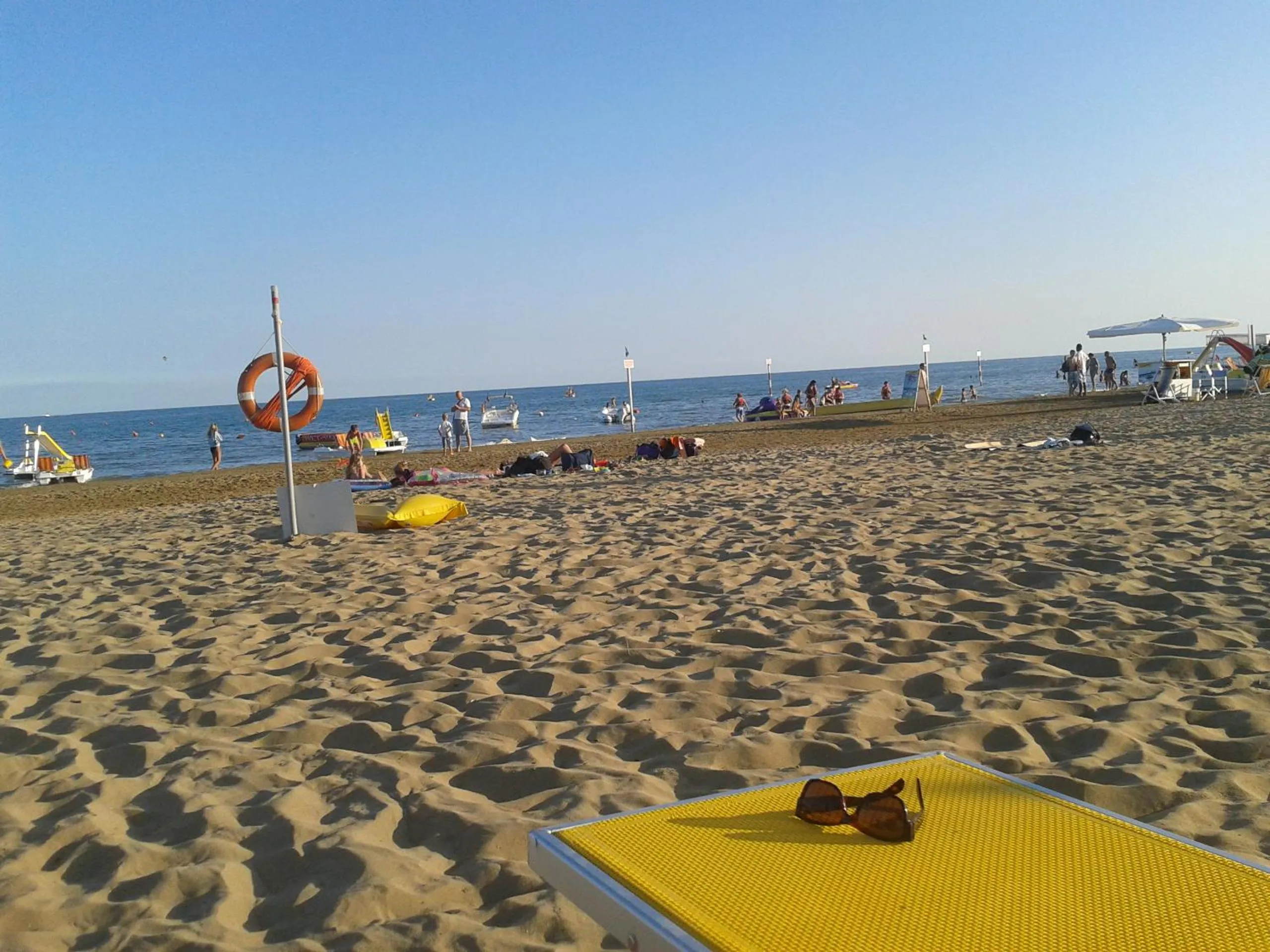 Beach in Hotel Adria
