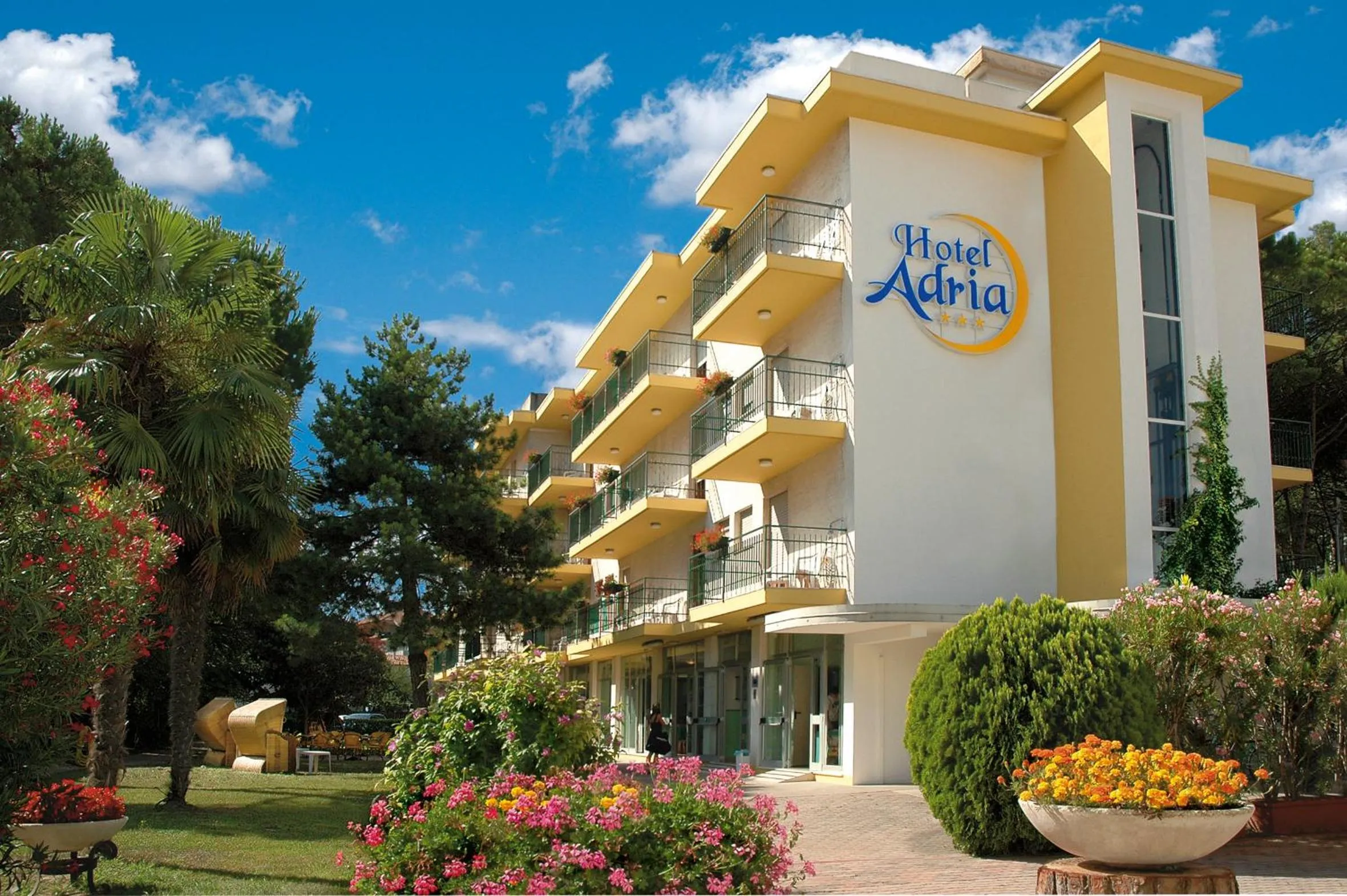 Property building in Hotel Adria