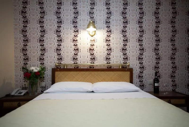 Bed in Olympos Hotel