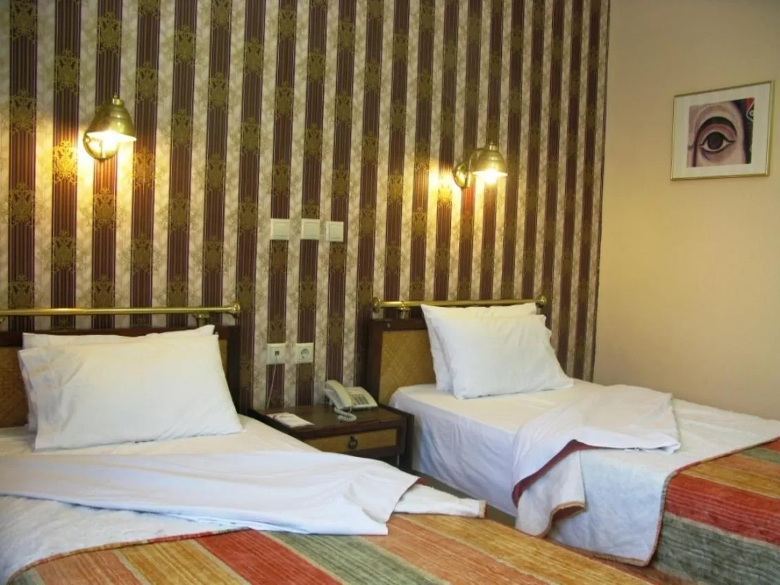 Bed in Olympos Hotel