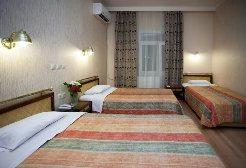 Bed in Olympos Hotel