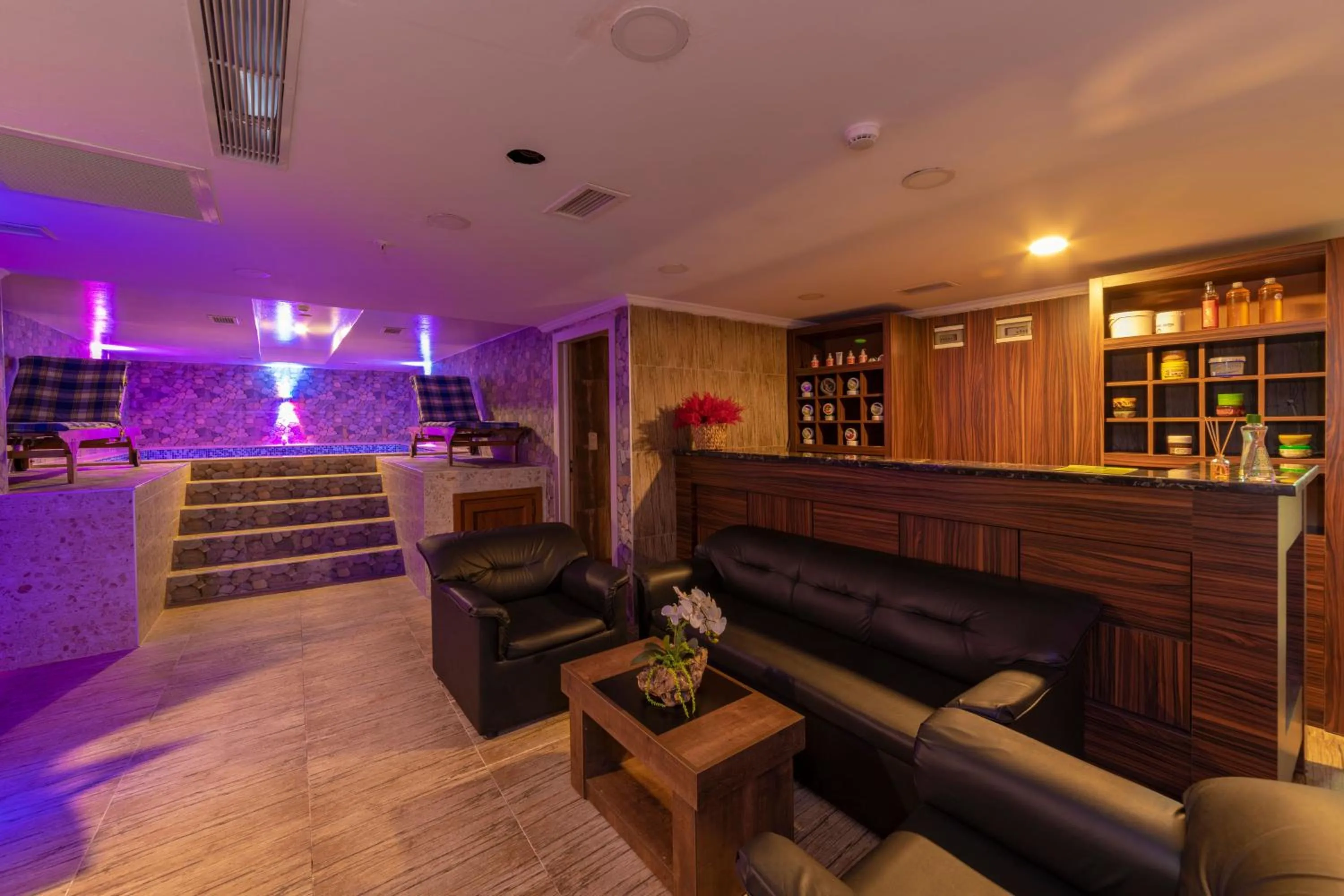 Sauna in Vision Deluxe Hotel