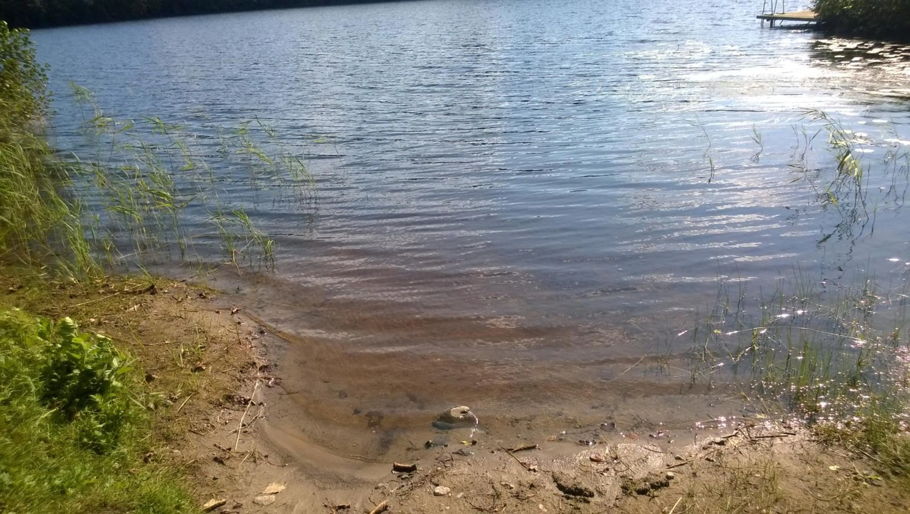 Beach in Löydön Kartano