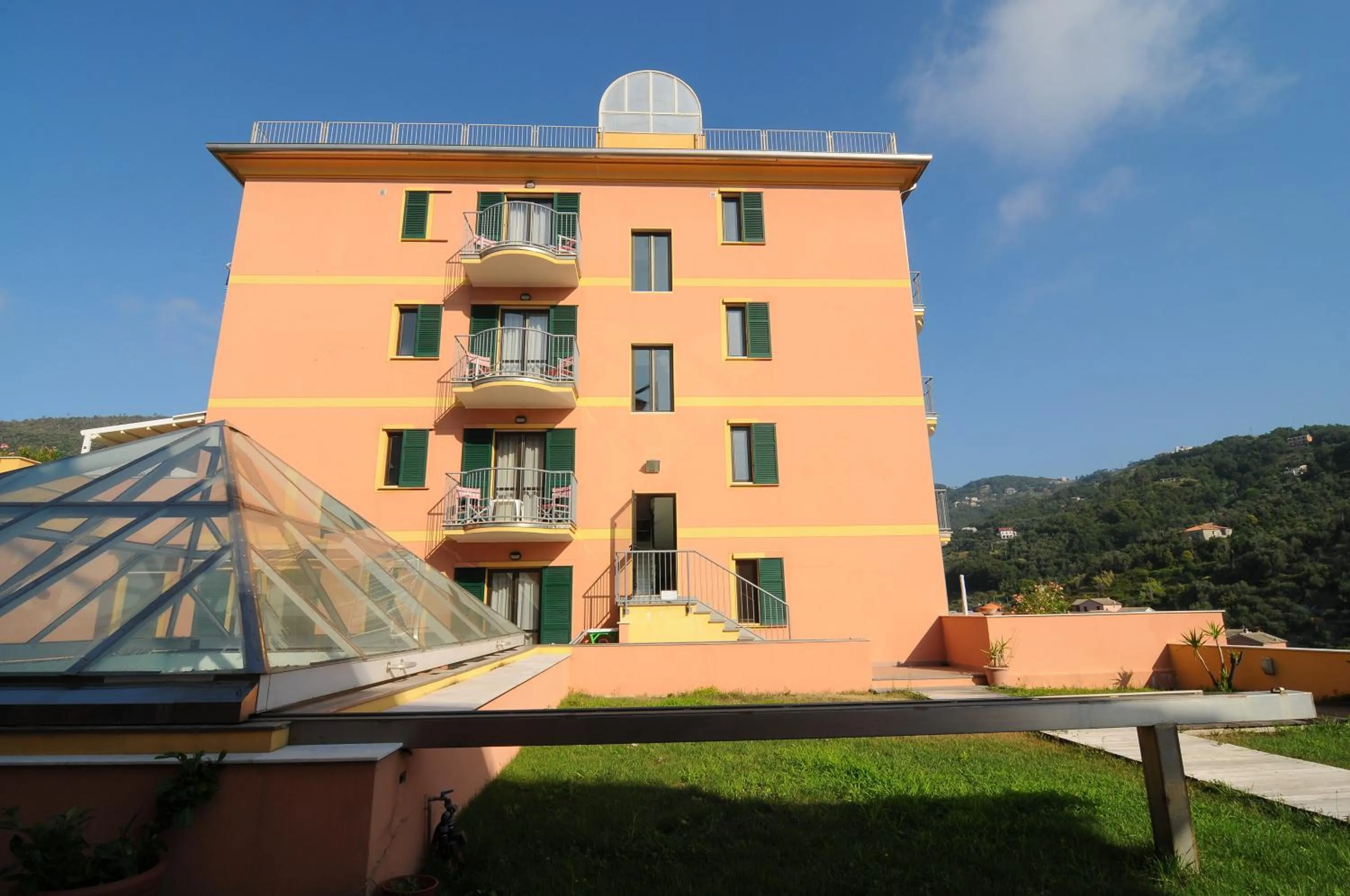 Garden in Hotel Residence Mondial